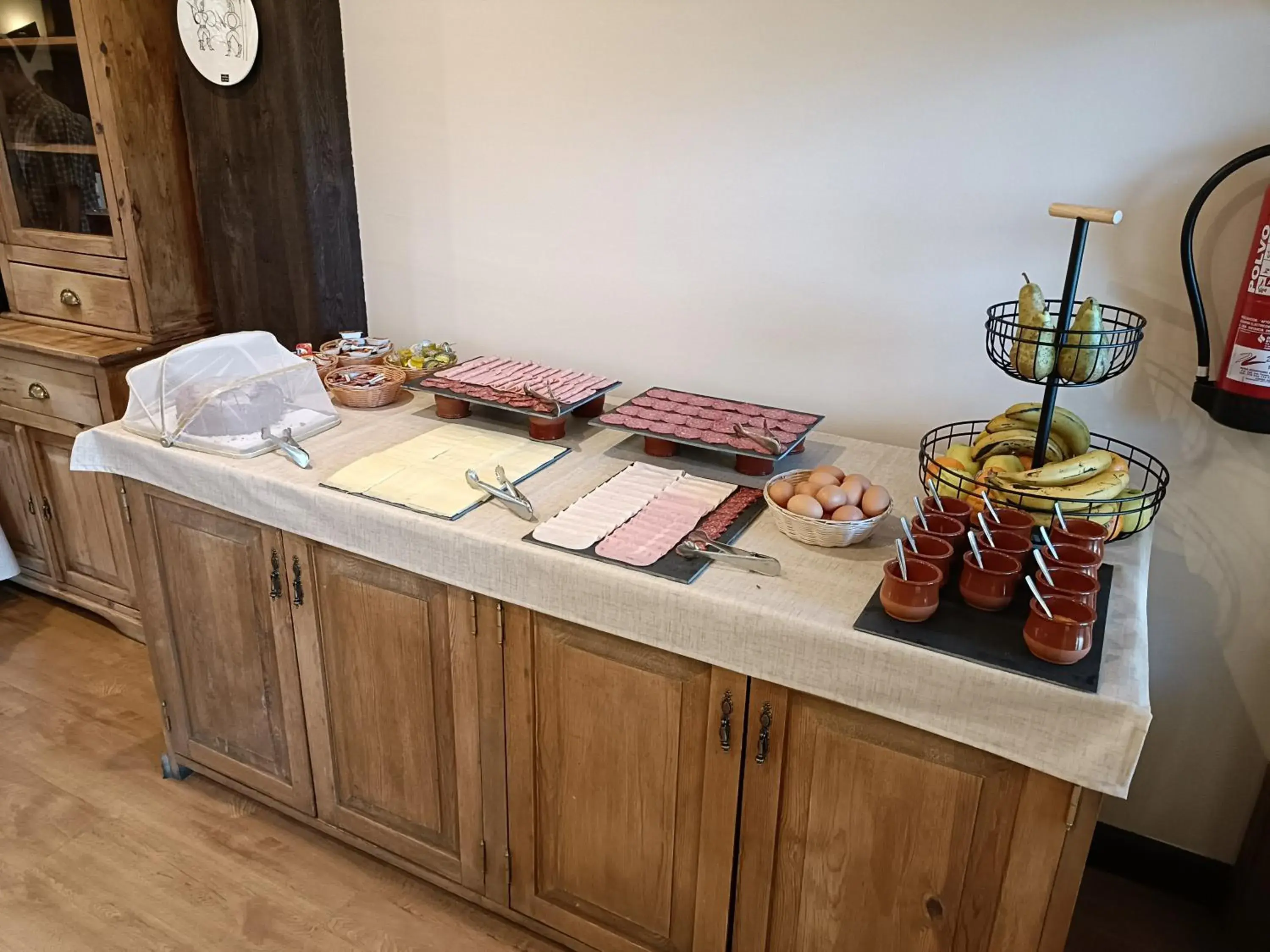 Buffet breakfast in Hotel Rural Villa de Vinuesa Buffet breakfast in Hotel Rural Villa de Vinuesa