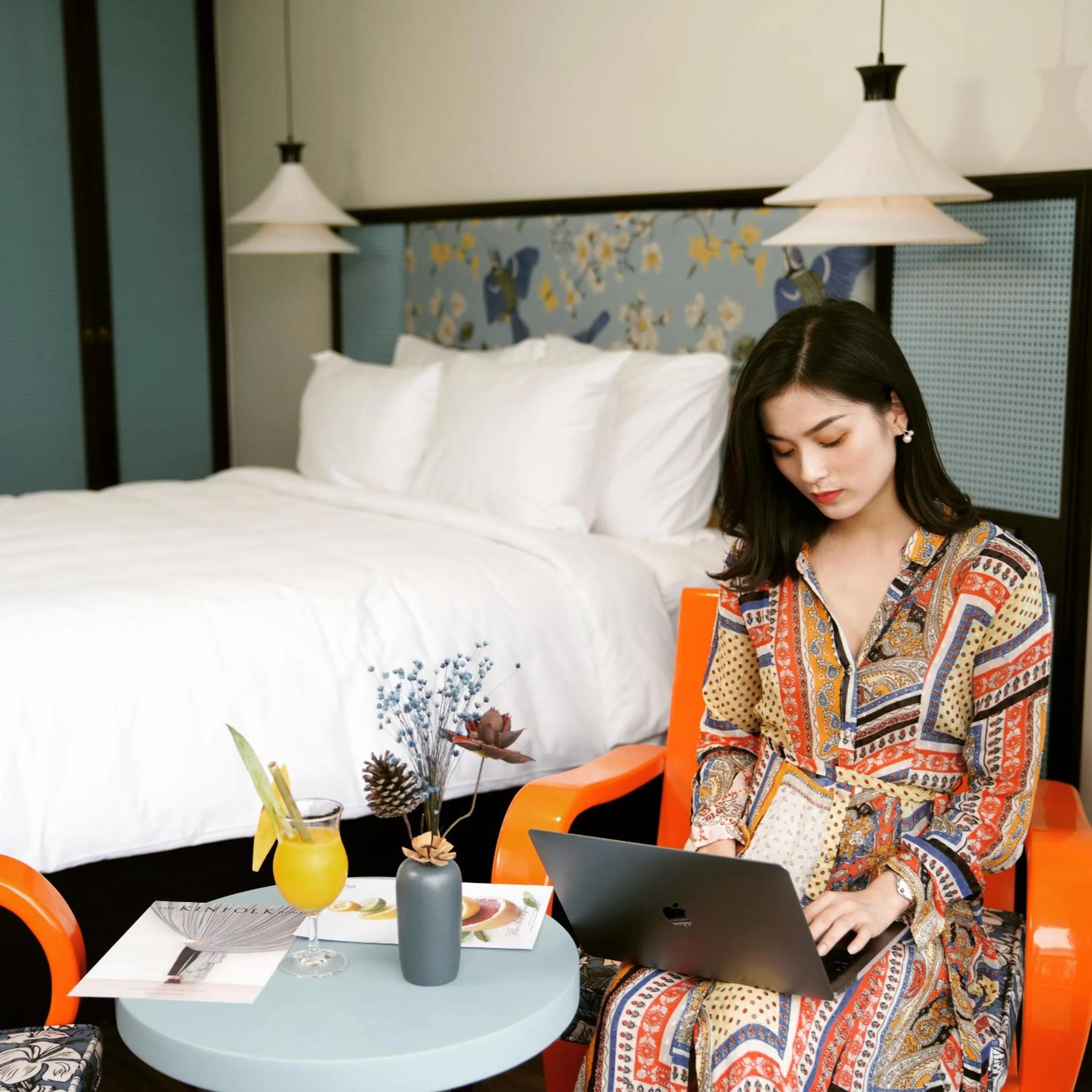 Bedroom, Bed in De An Hotel