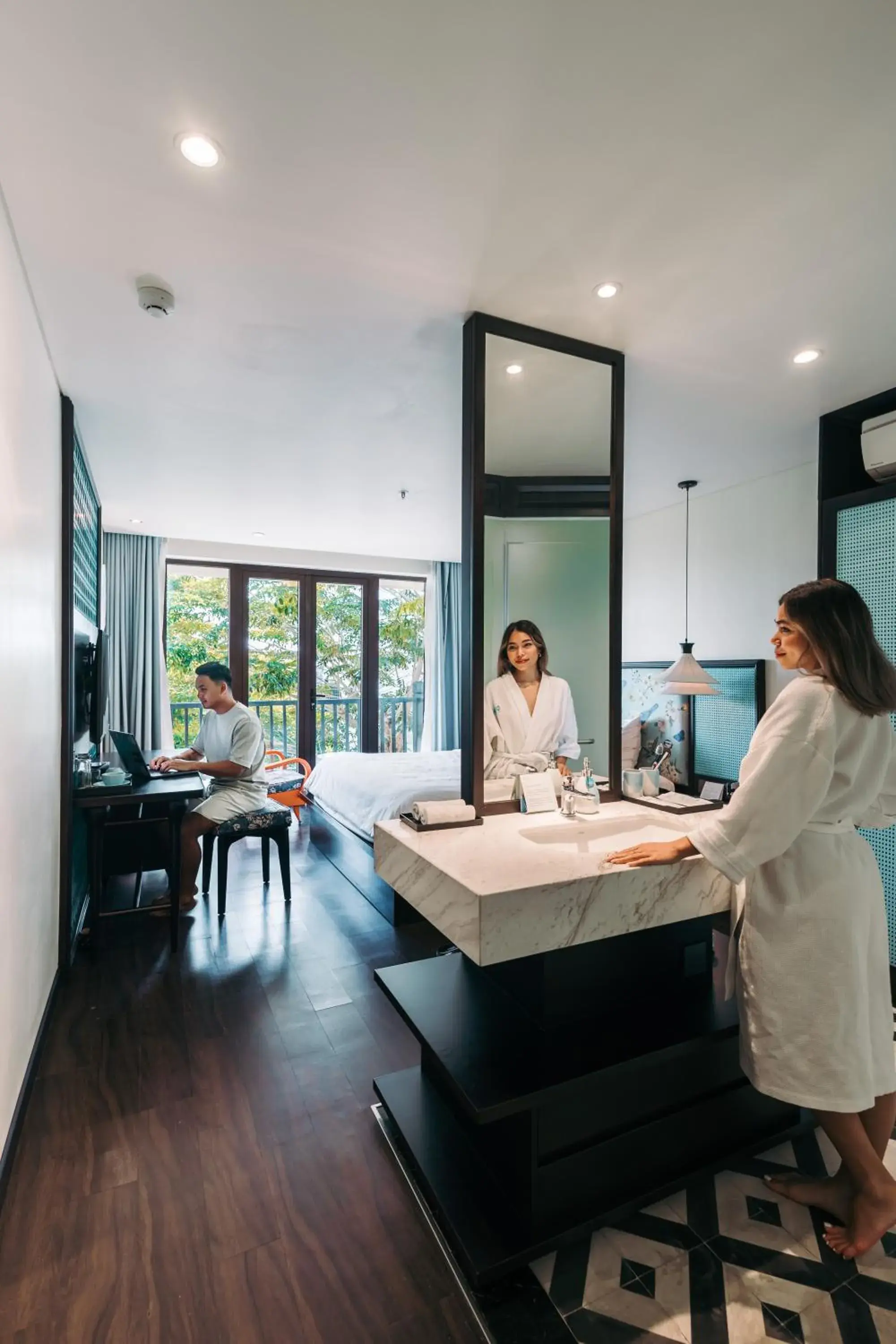 Bed in De An Hotel Bed in De An Hotel