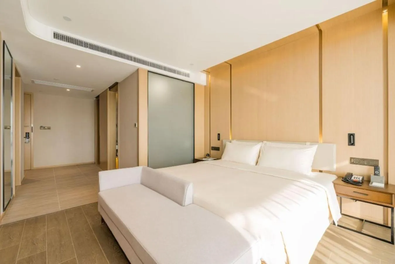 Bed in Atour Hotel Nanjing Olympic Center