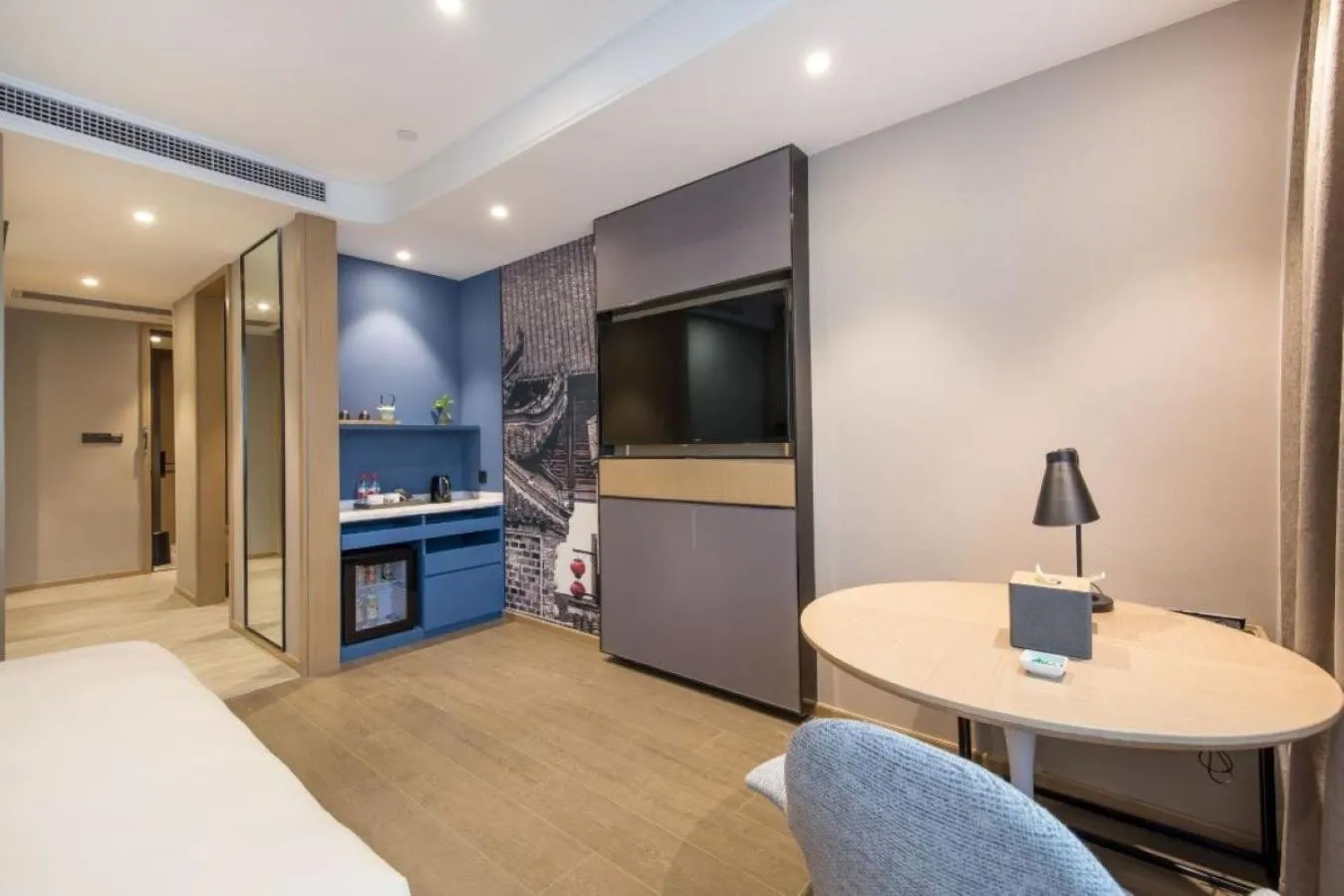 Bed in Atour Hotel Nanjing Olympic Center