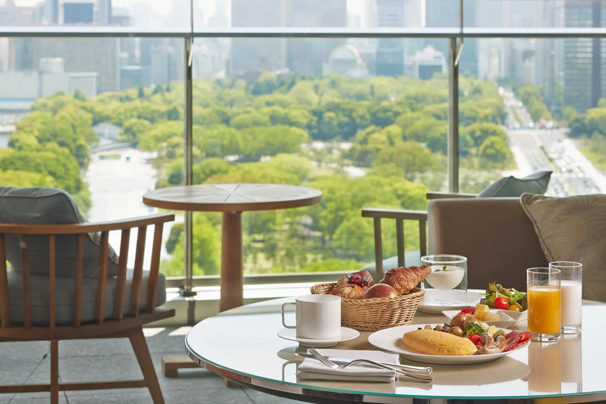 Balcony/Terrace in Palace Hotel Tokyo