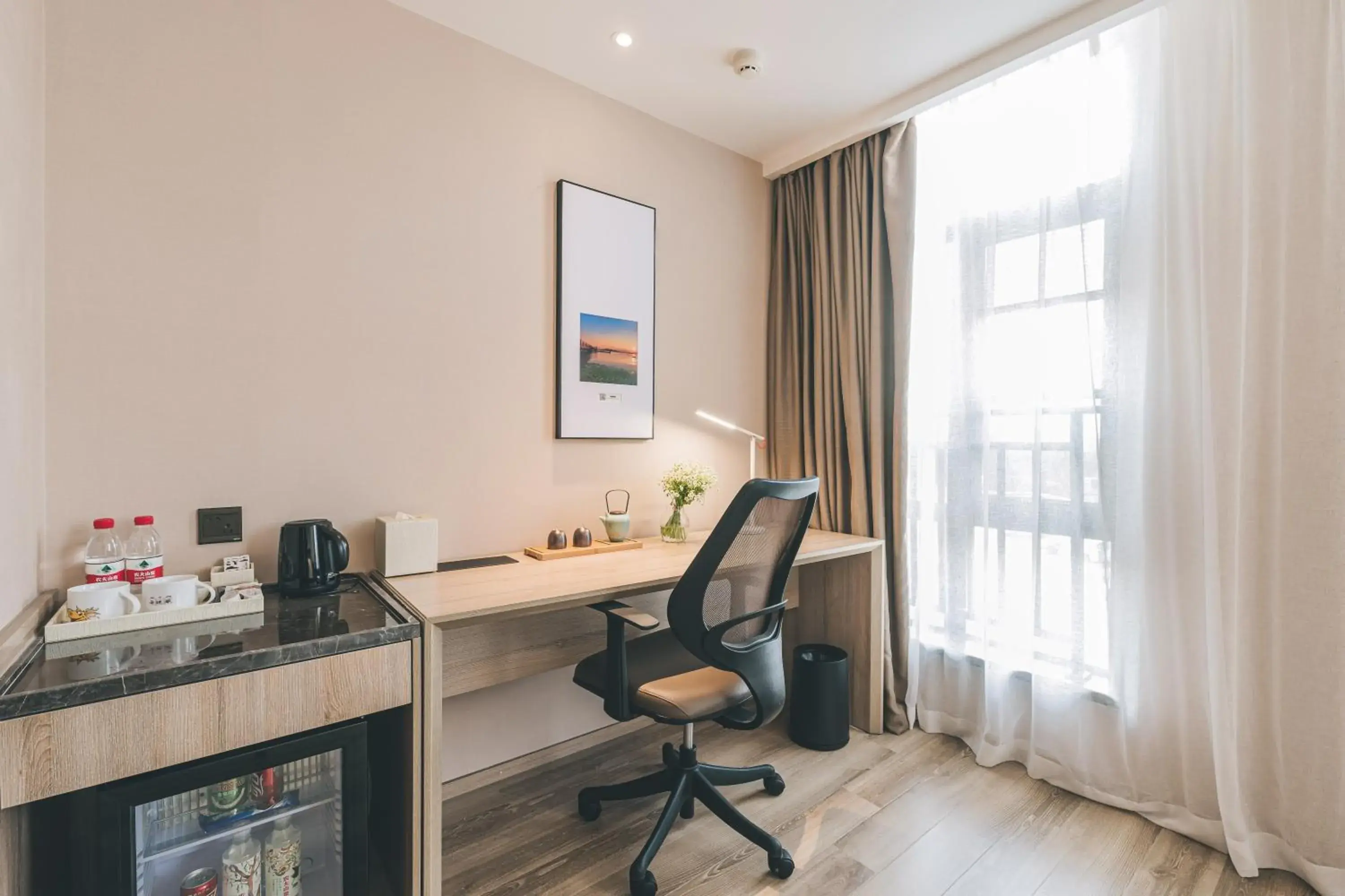 Photo of the whole room in Atour Hotel Ningbo Airport Yinzhou Avenue Photo of the whole room in Atour Hotel Ningbo Airport Yinzhou Avenue