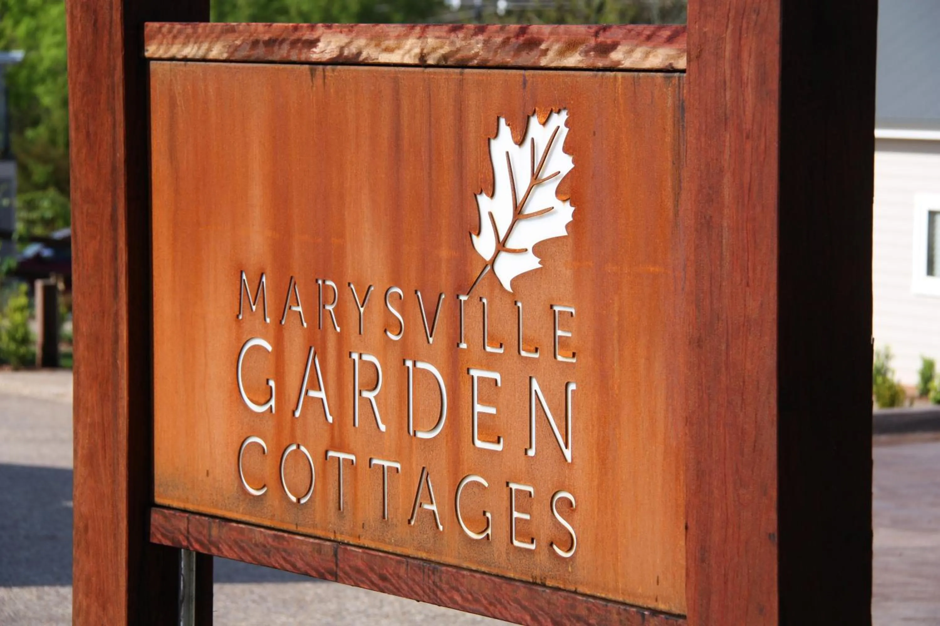 Facade/entrance in Marysville Garden Cottages