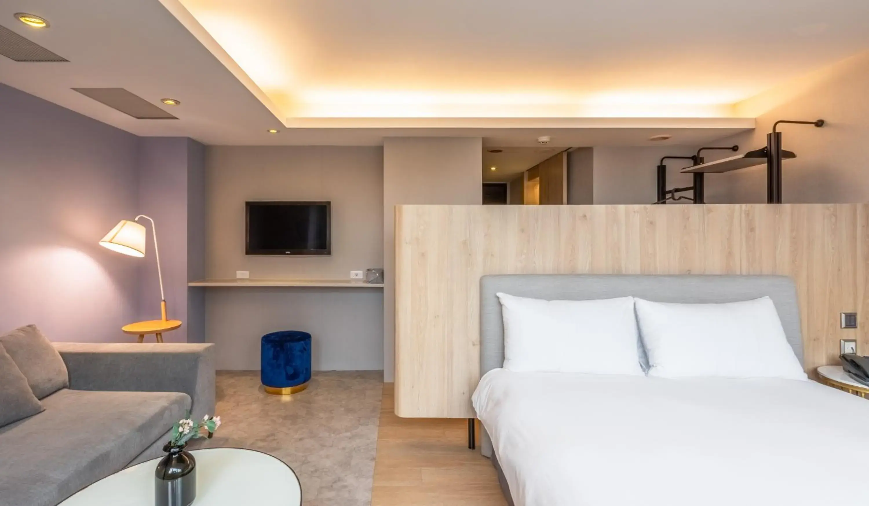 Bed in Ren Mei Fashion Hotel Bed in Ren Mei Fashion Hotel