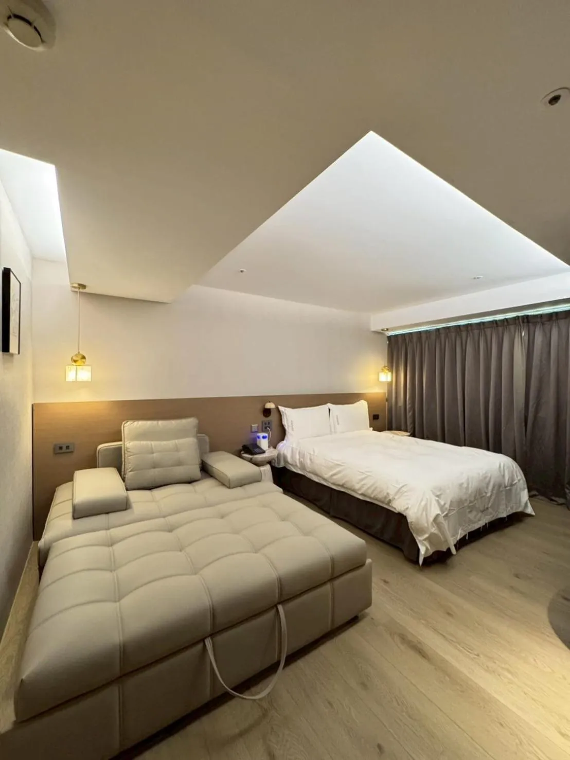 Bed in Fooyee Hotel Taichung Yizhong