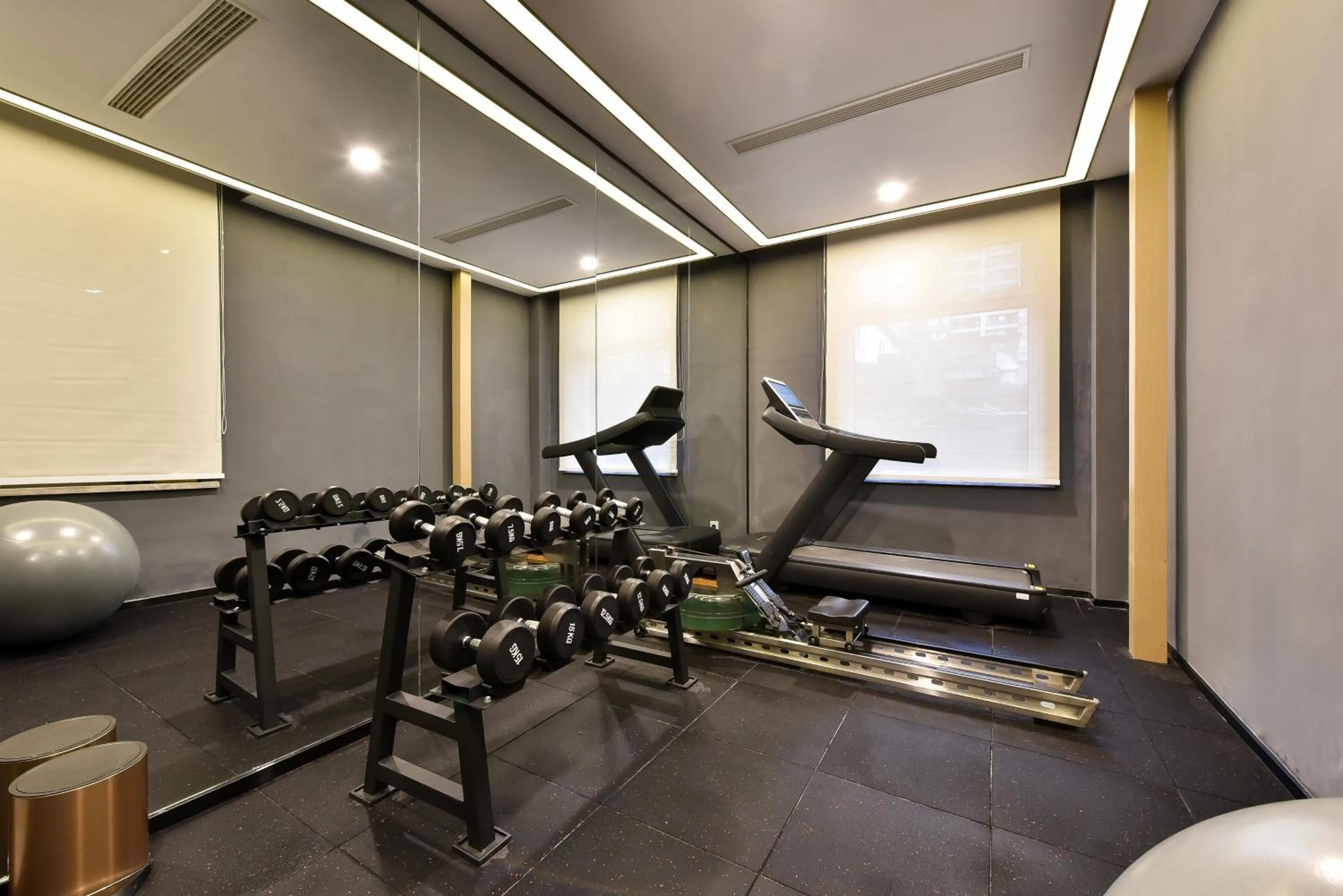 Fitness centre/facilities in Atour Light Hotel Shenyang Tiexi Plaza Wanxianghui