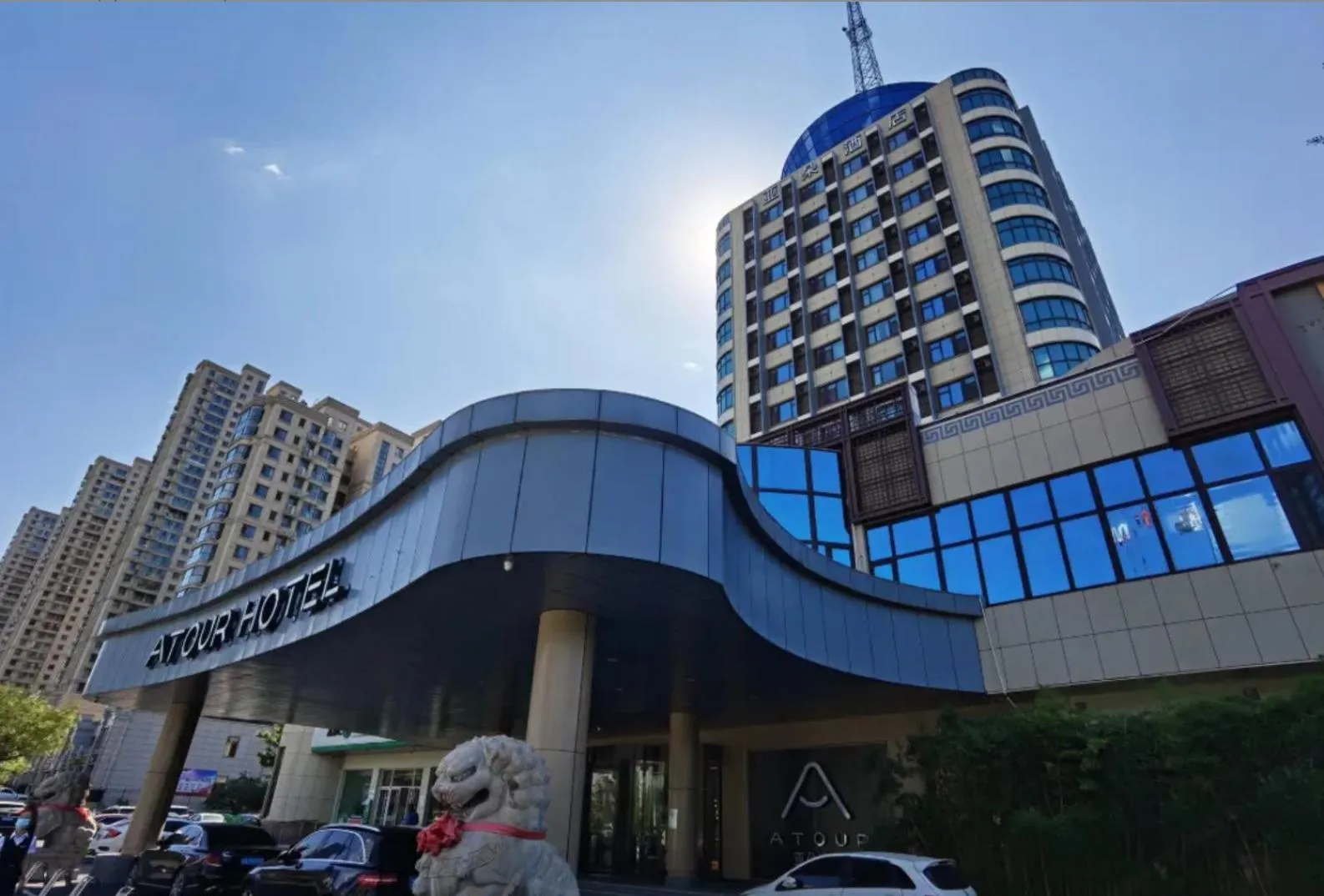 Property building in Atour Hotel (Baimaiquan Jinan Shuangshan Street)