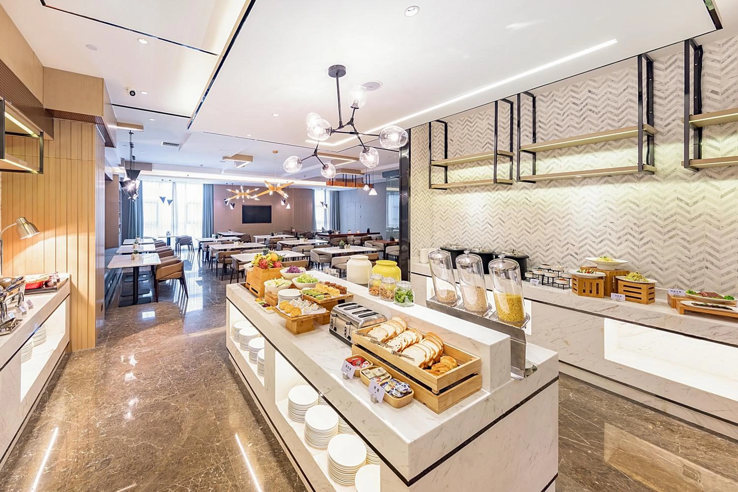 Restaurant/places to eat in Atour Hotel Jining High-tech Zone