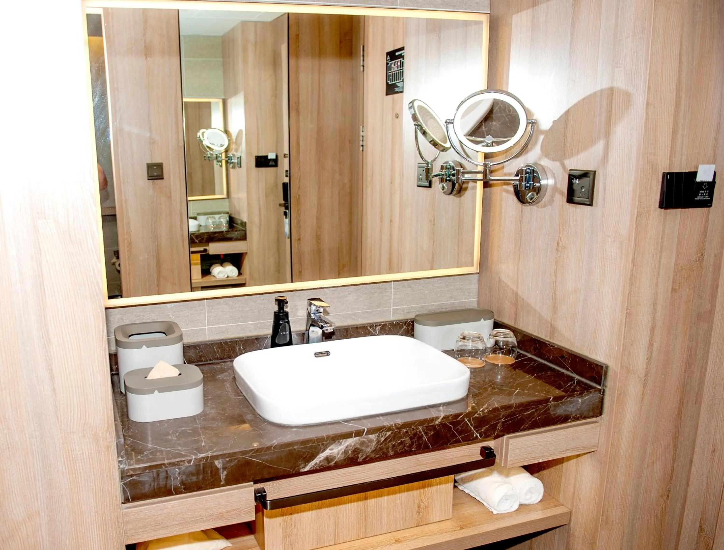 Bathroom in Atour Hotel High Speed Railway North Station Zibo Hi tech Zone