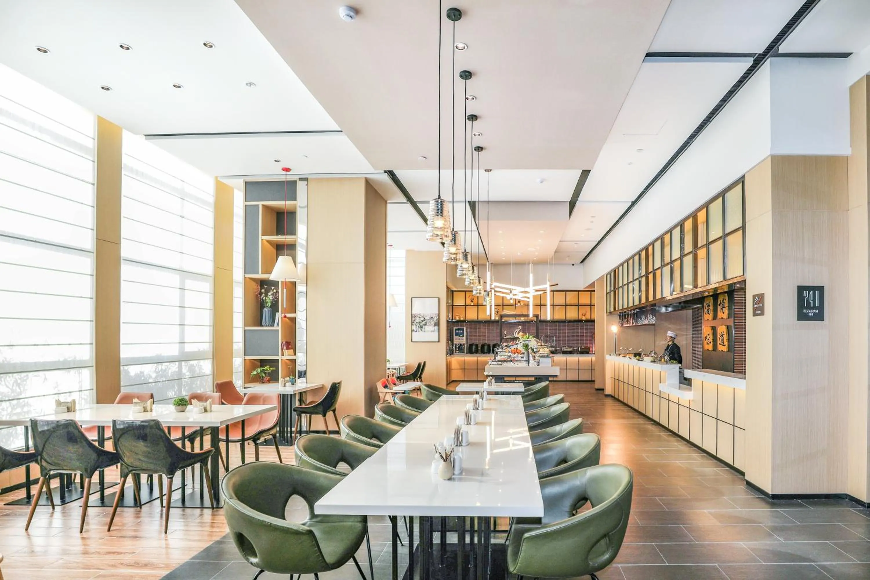 Breakfast in Atour Hotel High Speed Railway North Station Zibo Hi tech Zone