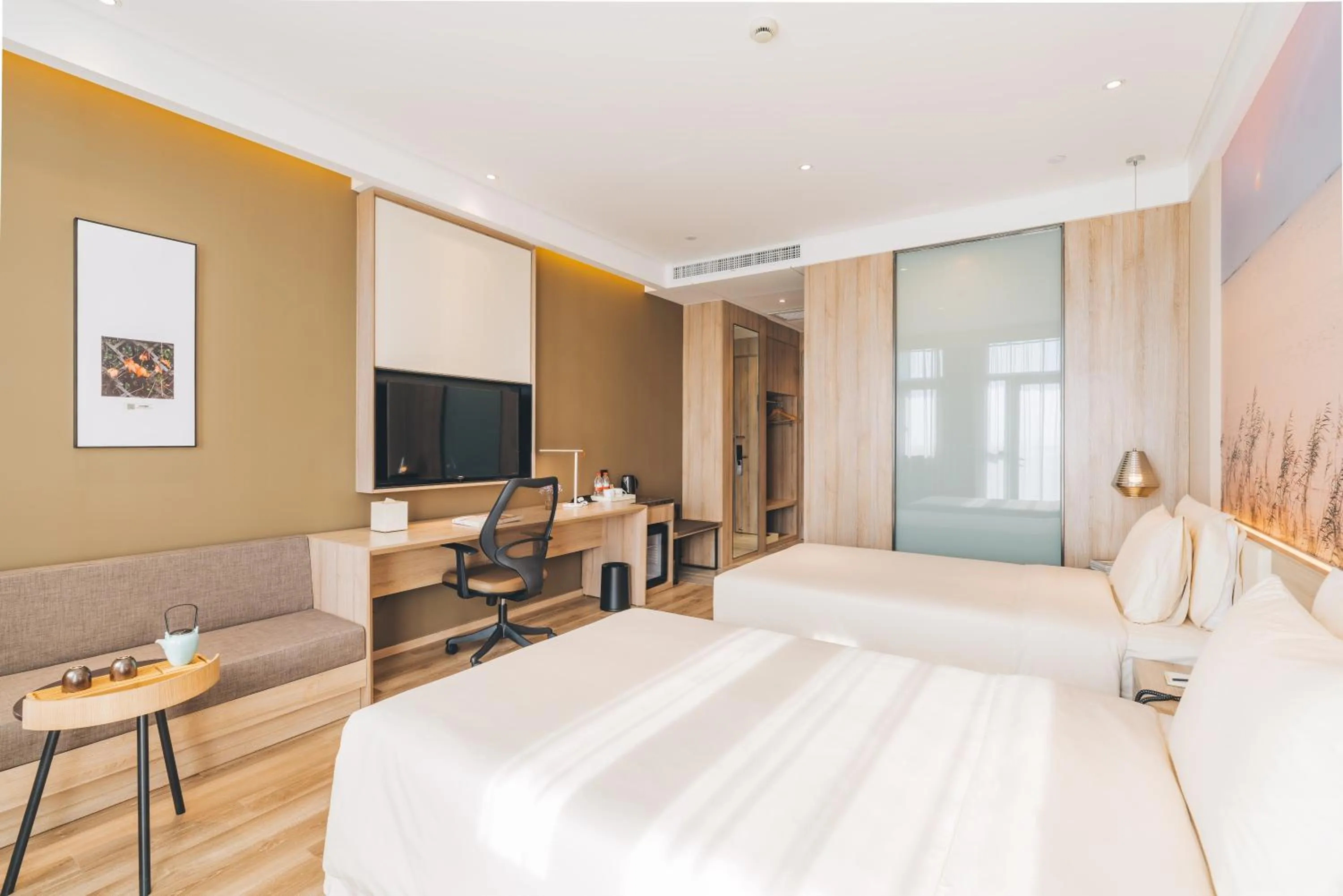 Bed in Atour Hotel (Suzhou Xiangcheng)