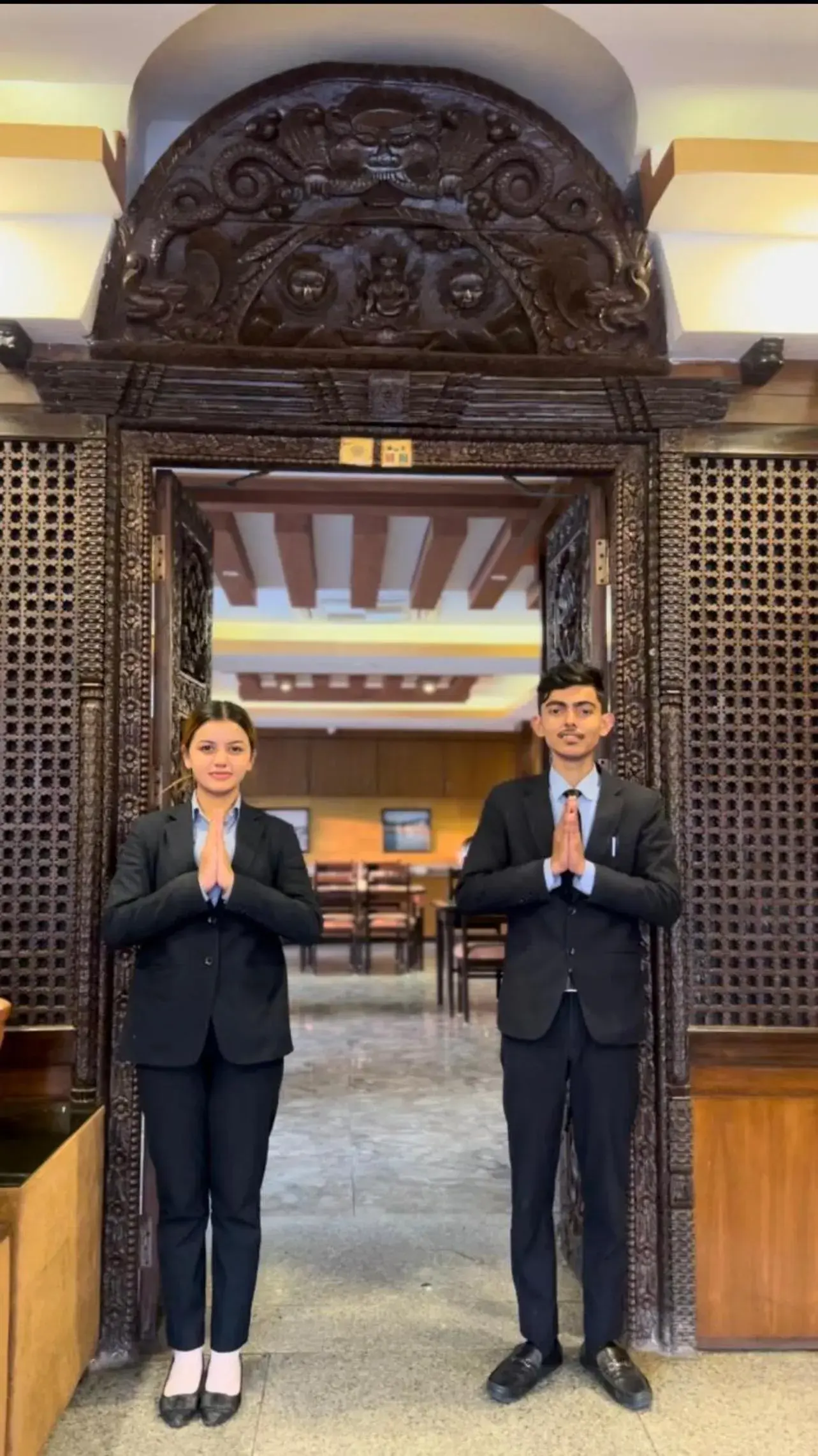 Property building in Hotel Yellow Pagoda Pokhara Property building in Hotel Yellow Pagoda Pokhara