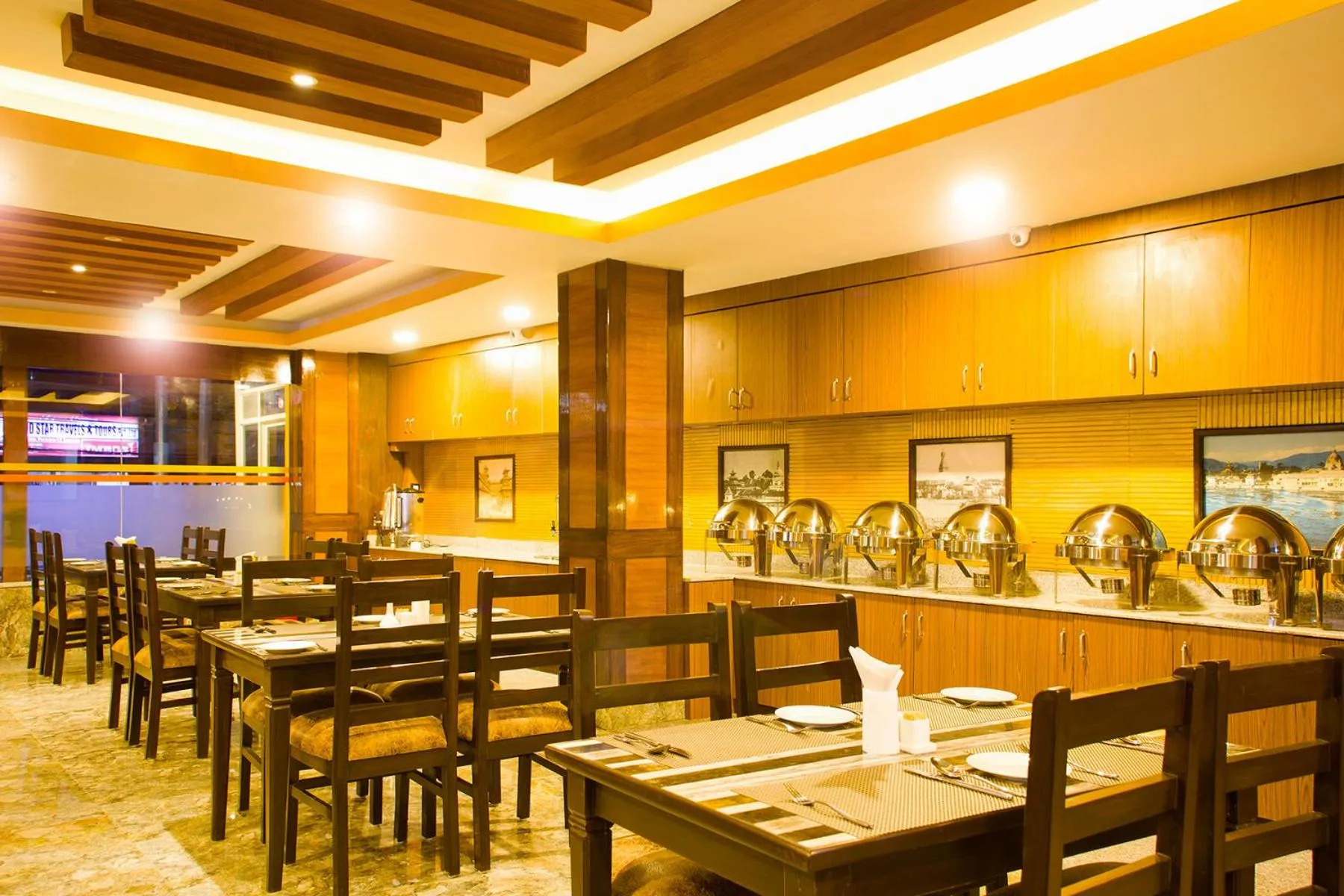 Restaurant/places to eat in Hotel Yellow Pagoda Pokhara