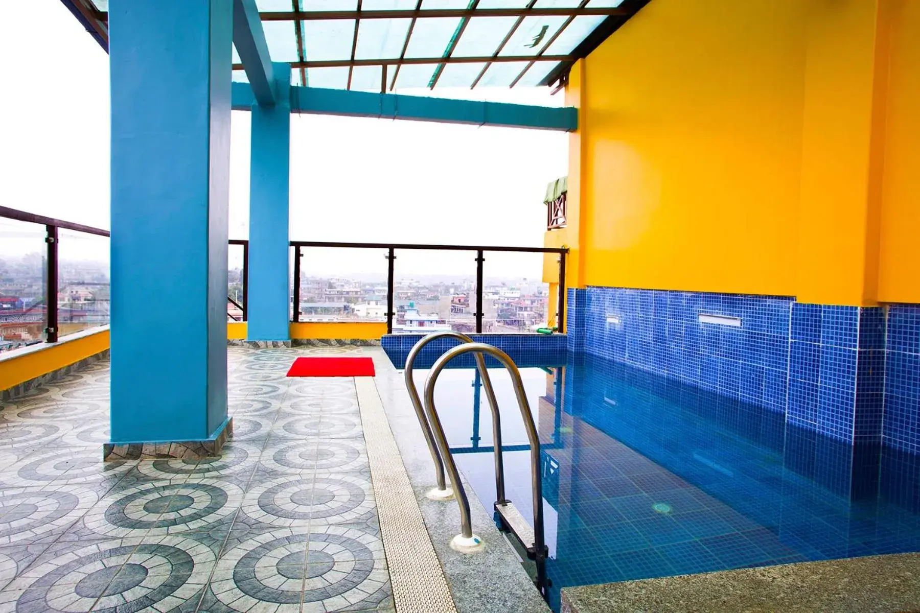 Swimming pool in Hotel Yellow Pagoda Pokhara Swimming pool in Hotel Yellow Pagoda Pokhara