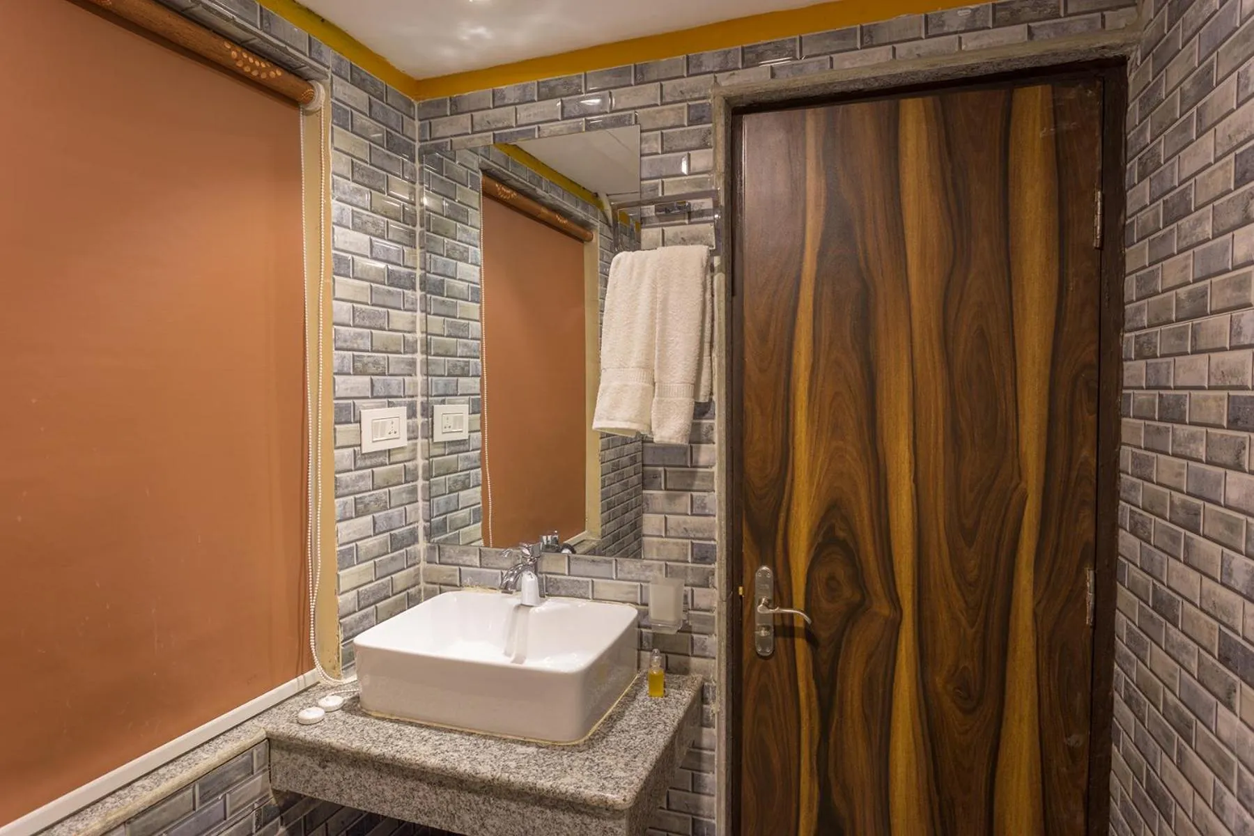 Bathroom in Hotel Yellow Pagoda Pokhara