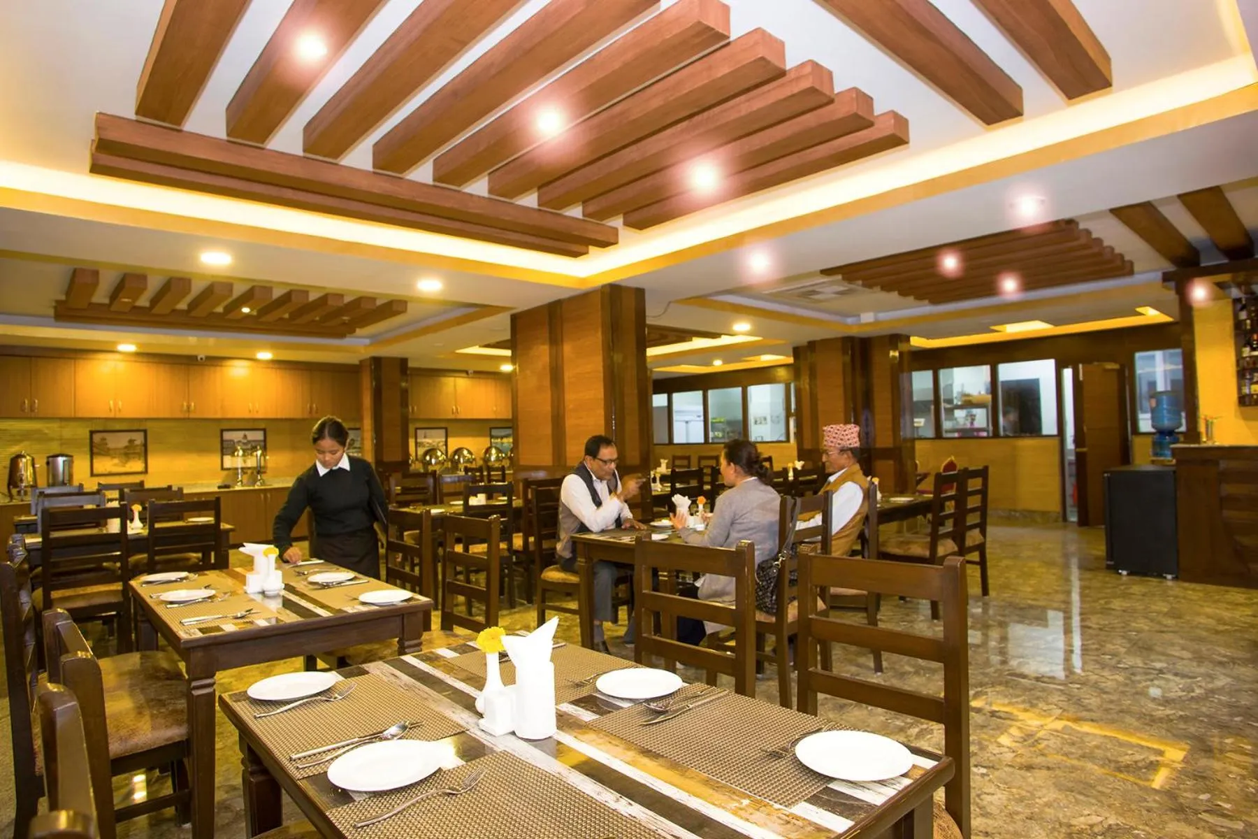 Restaurant/places to eat in Hotel Yellow Pagoda Pokhara
