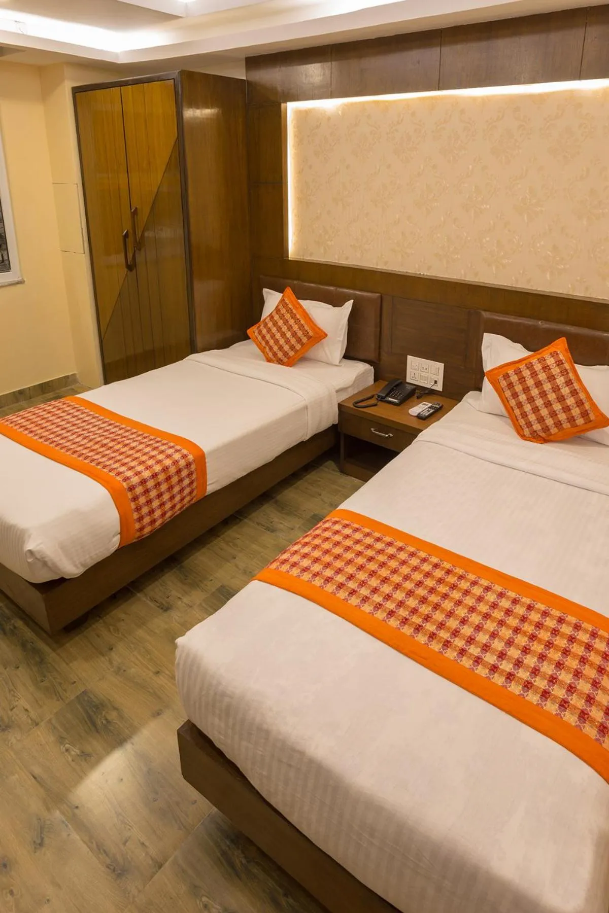 Bedroom, Bed in Hotel Yellow Pagoda Pokhara