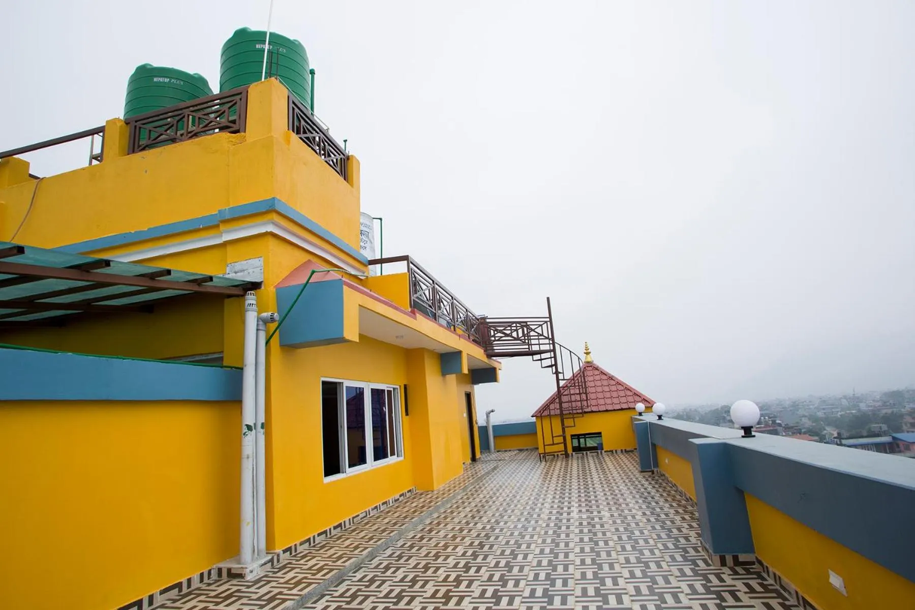 Property building in Hotel Yellow Pagoda Pokhara