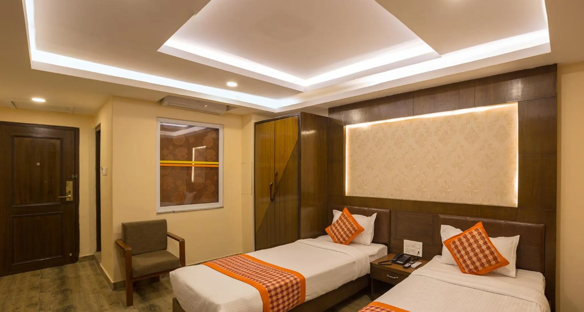 Photo of the whole room, Bed in Hotel Yellow Pagoda Pokhara