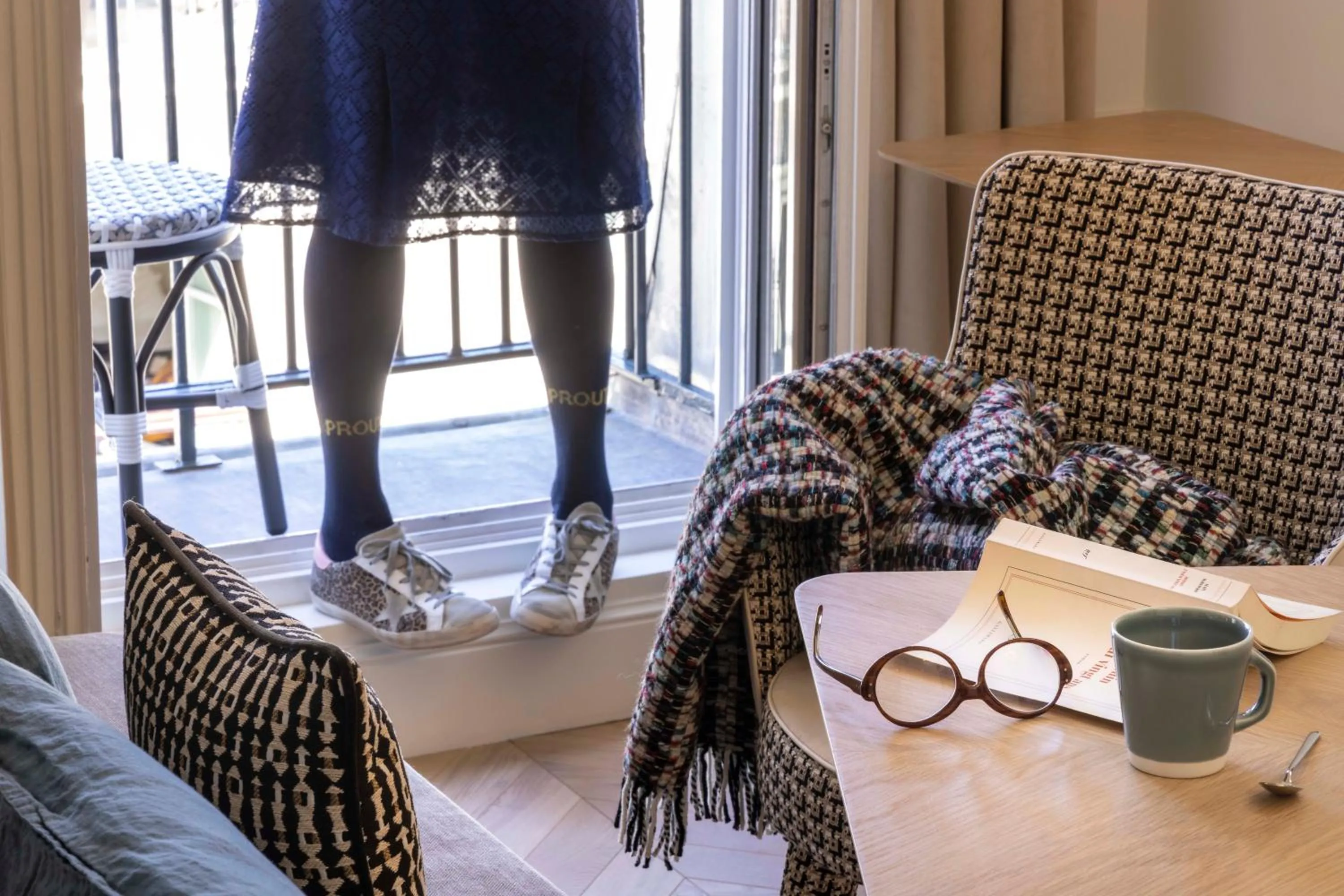 Balcony/Terrace in Hotel Louvre Montana