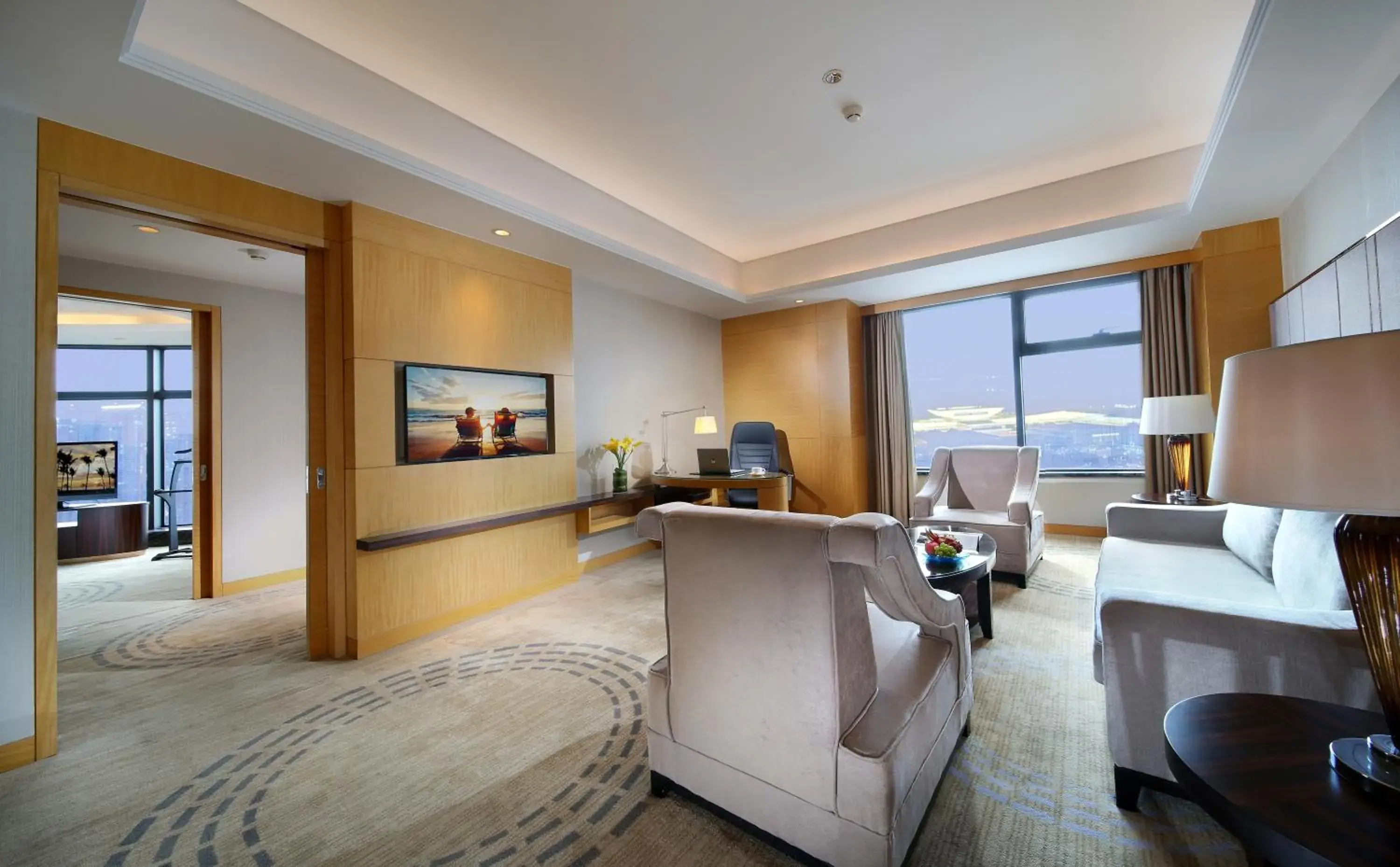 Deluxe Suite with Sea View in Xiamen Mingfa International Hotel Deluxe Suite with Sea View in Xiamen Mingfa International Hotel