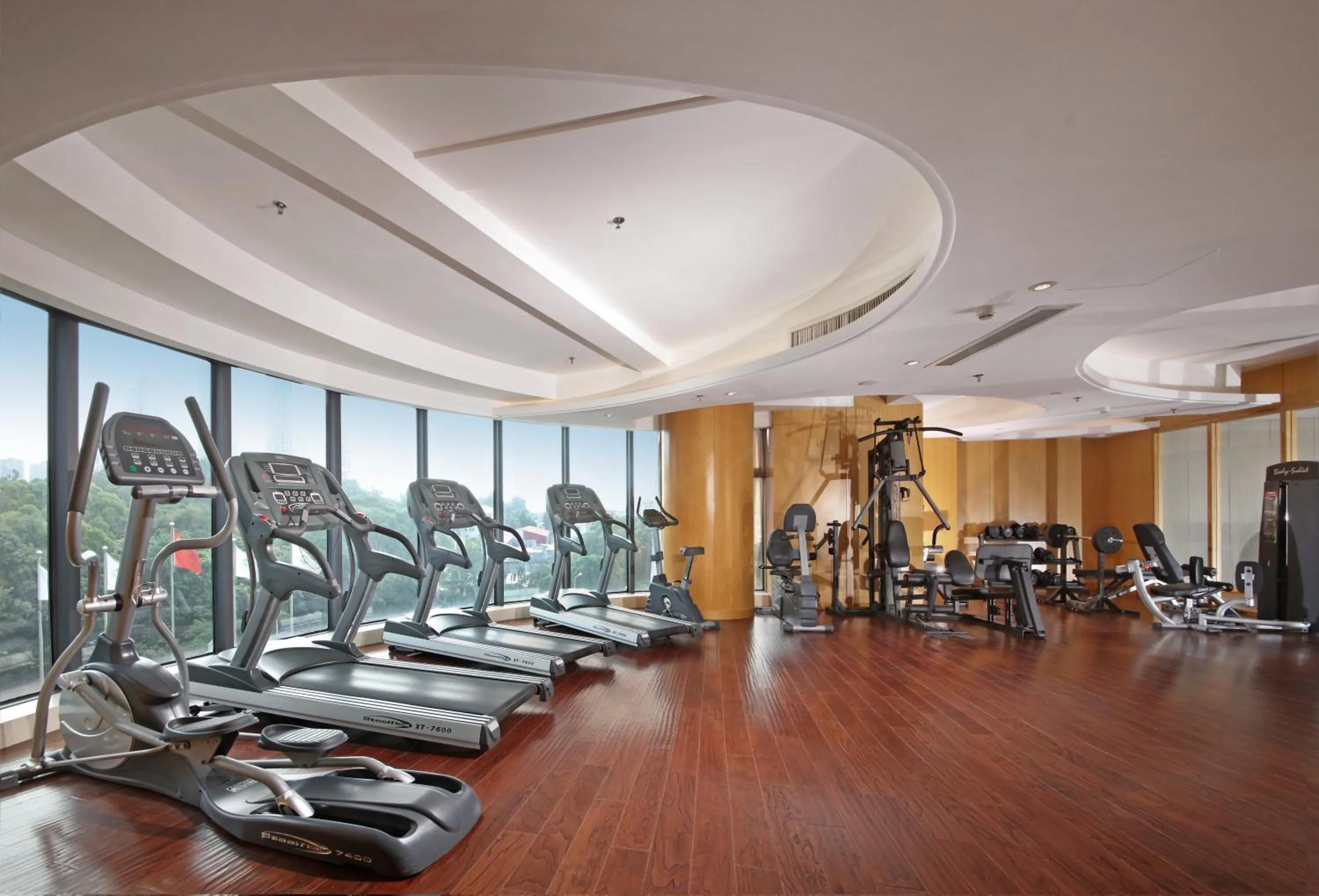 Fitness centre/facilities in Xiamen Mingfa International Hotel