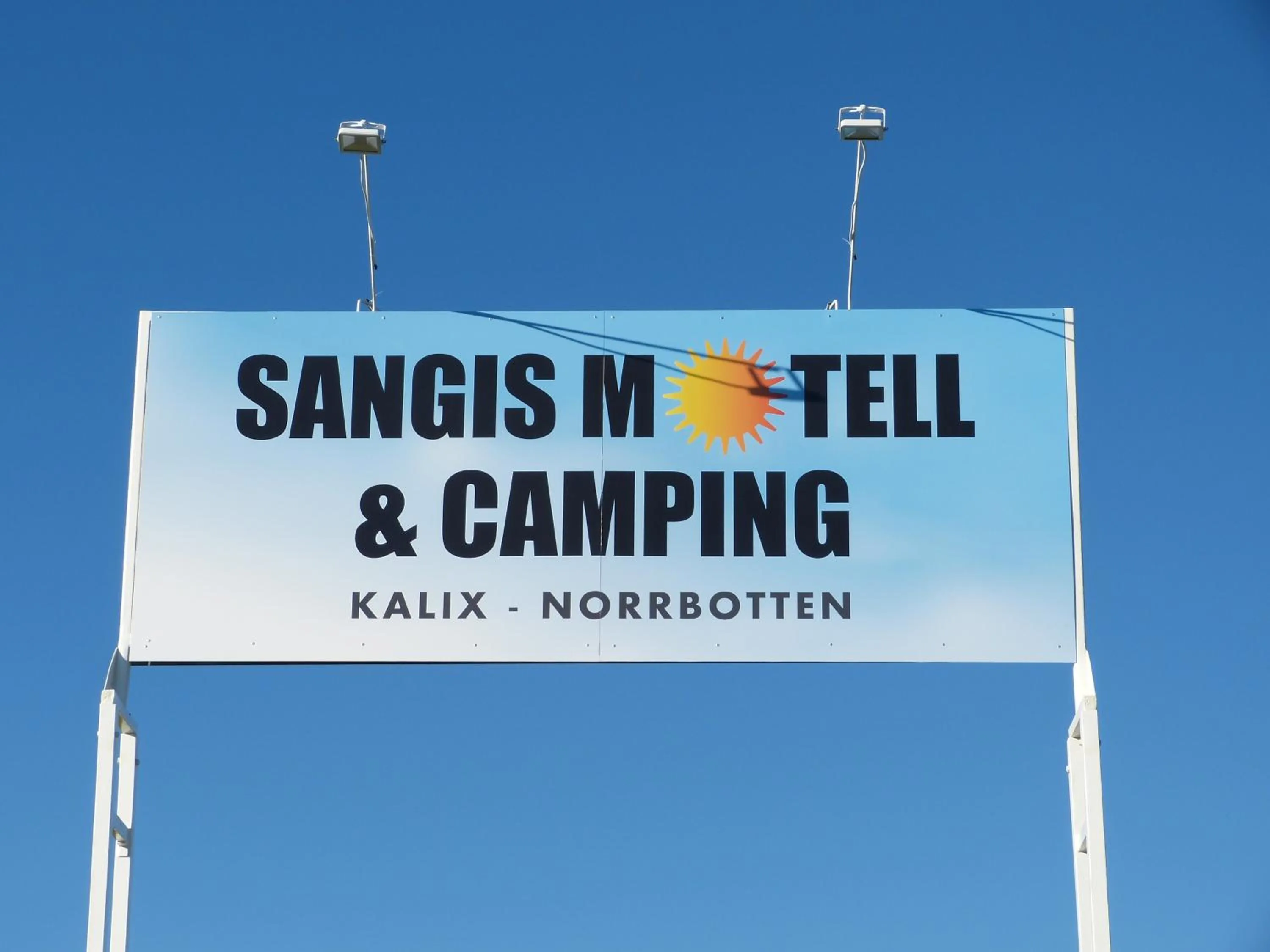 Logo/Certificate/Sign in Sangis Motell och Camping