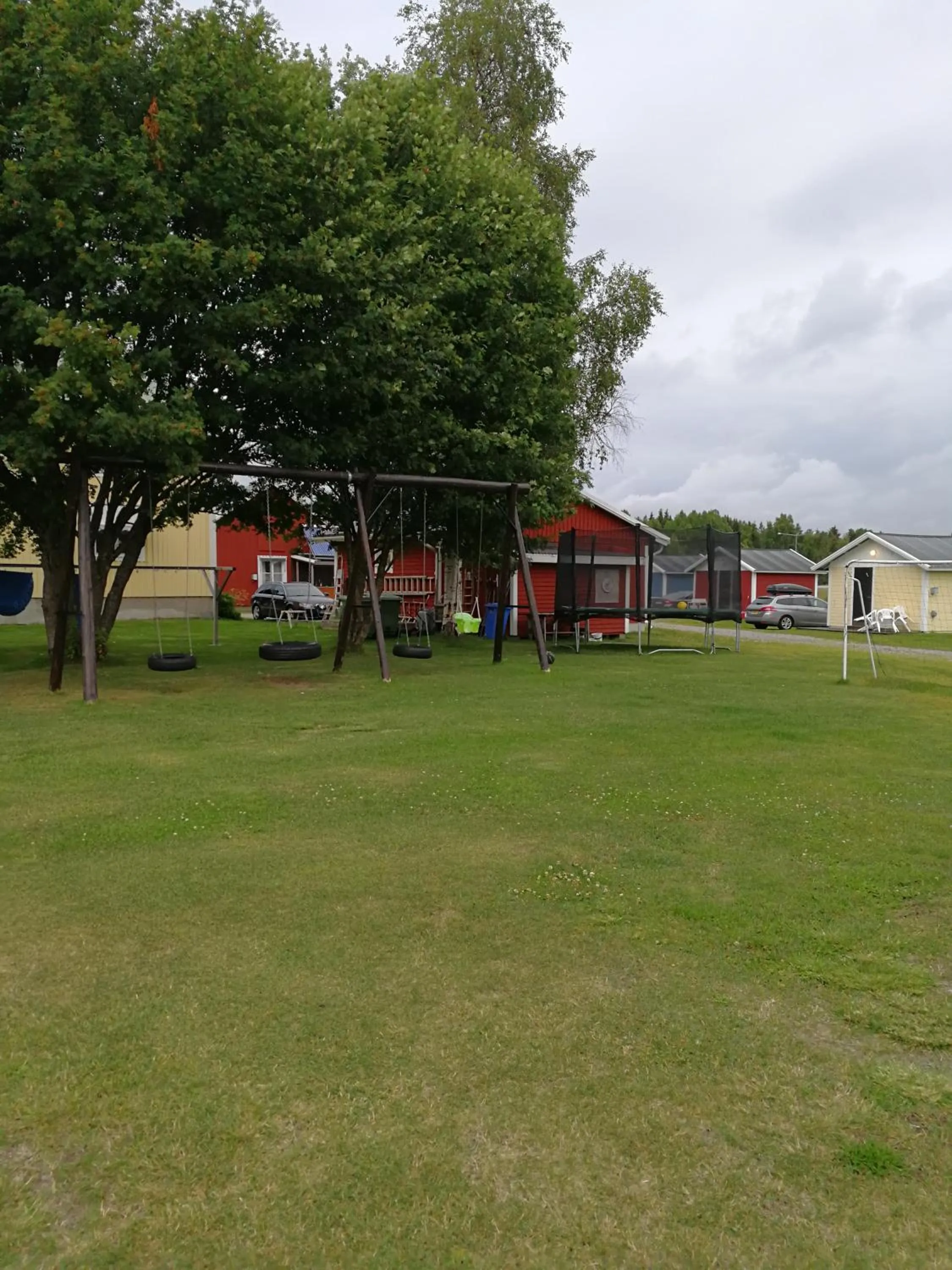 Children play ground in Sangis Motell och Camping