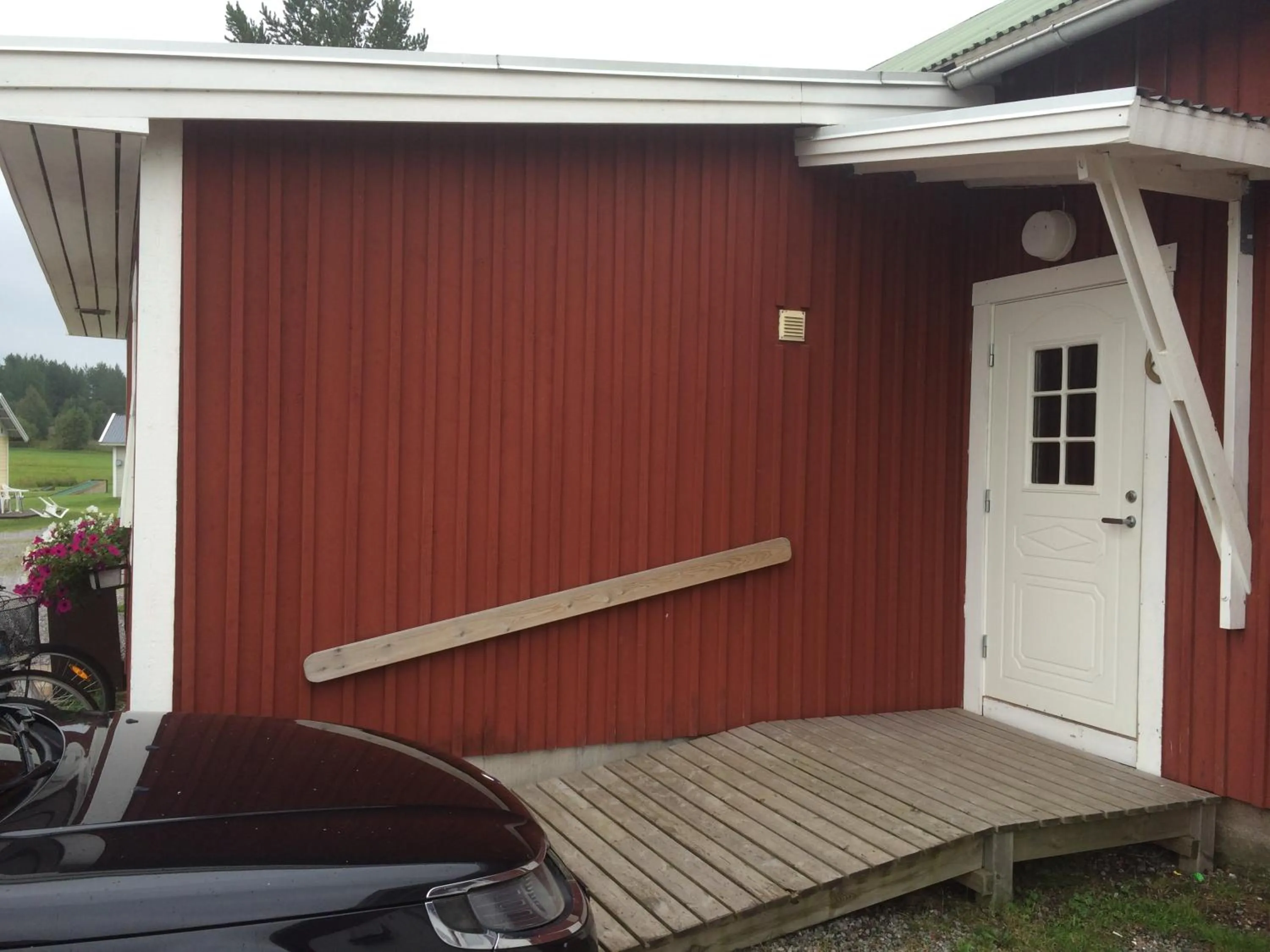 Facade/entrance in Sangis Motell och Camping