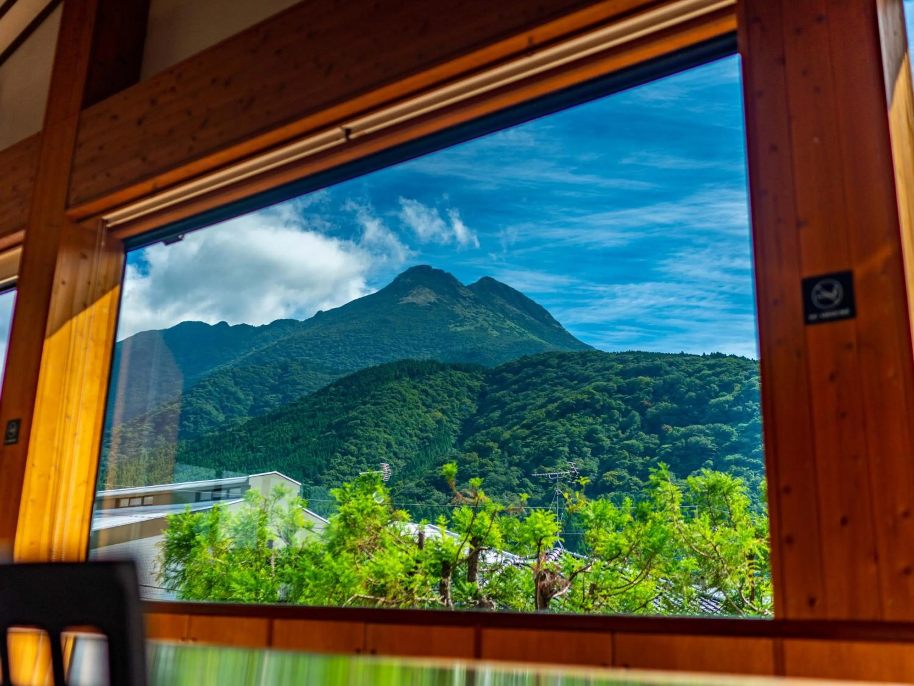 Mountain view in Yawaragi-no-Sato Yadoya