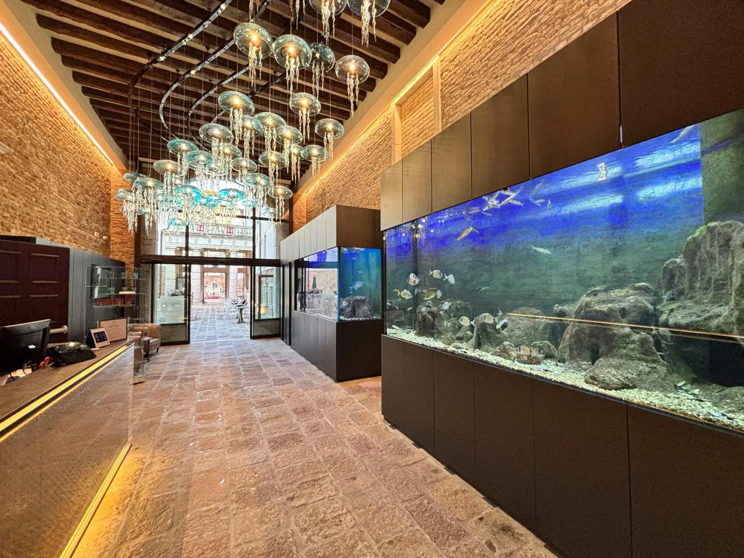 Lobby or reception in Hotel Aquarius Venice - Ascend Collection Lobby or reception in Hotel Aquarius Venice - Ascend Collection