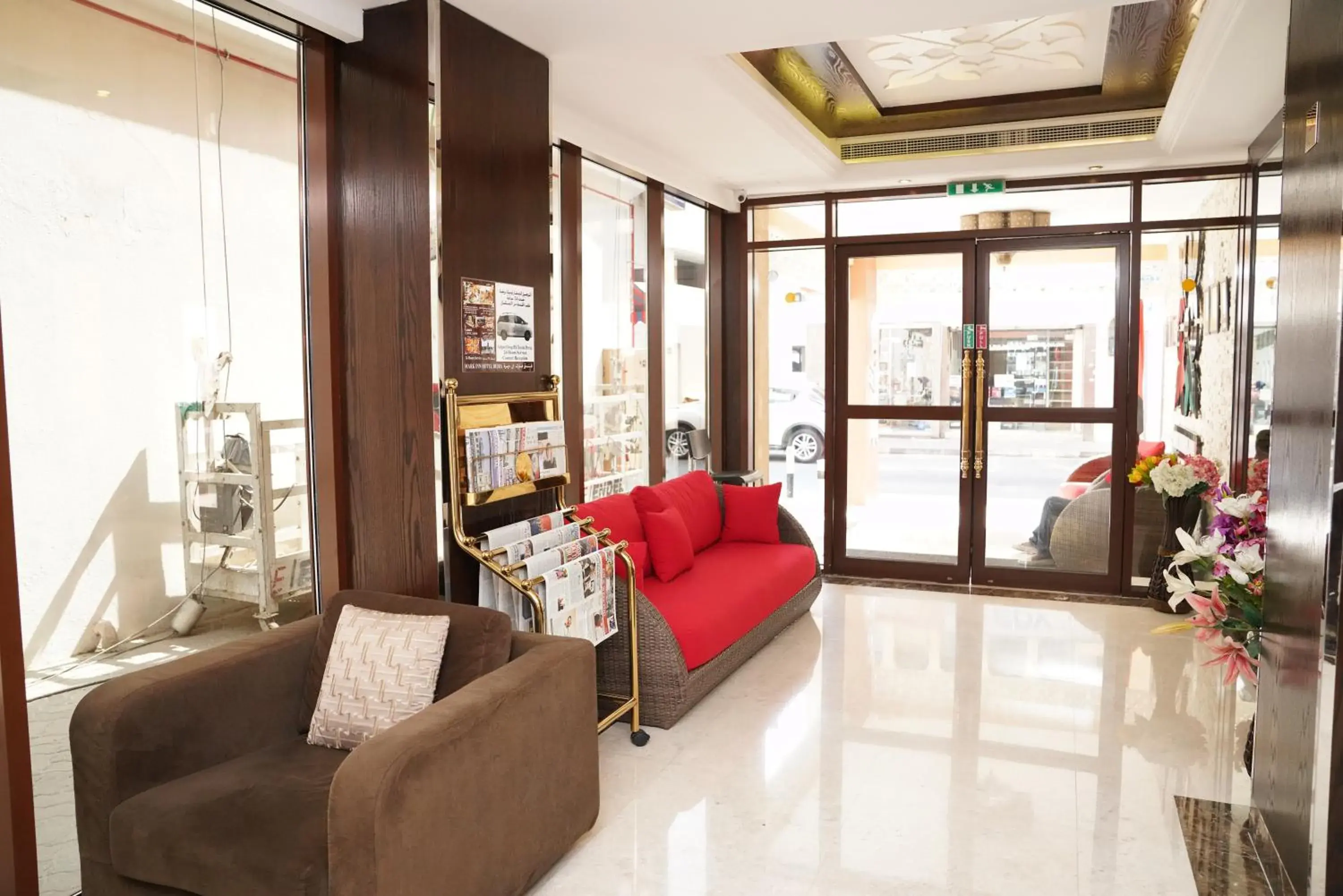 Lobby or reception in Mark Inn Hotel Deira Lobby or reception in Mark Inn Hotel Deira