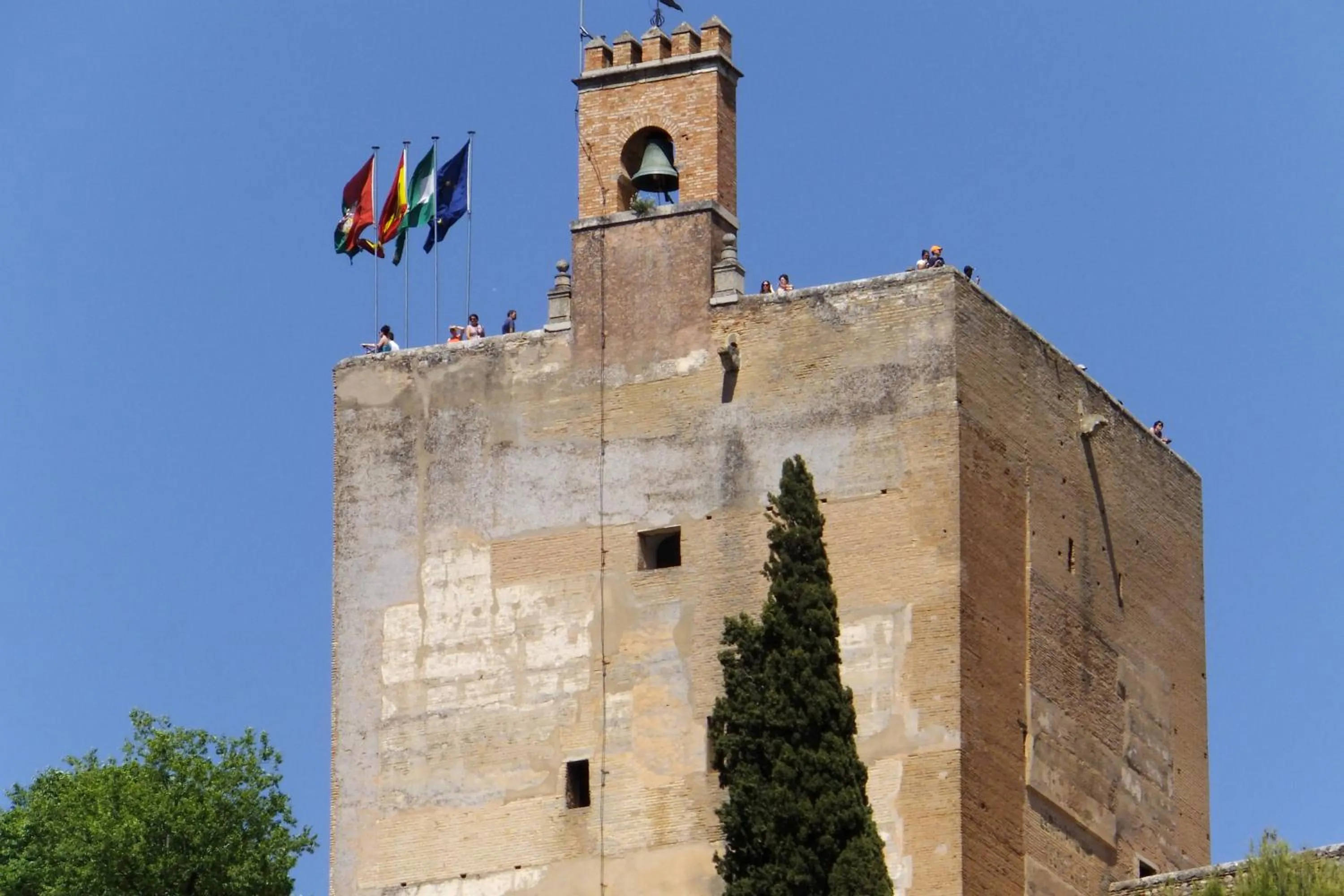 Landmark view in Pensión Alfin