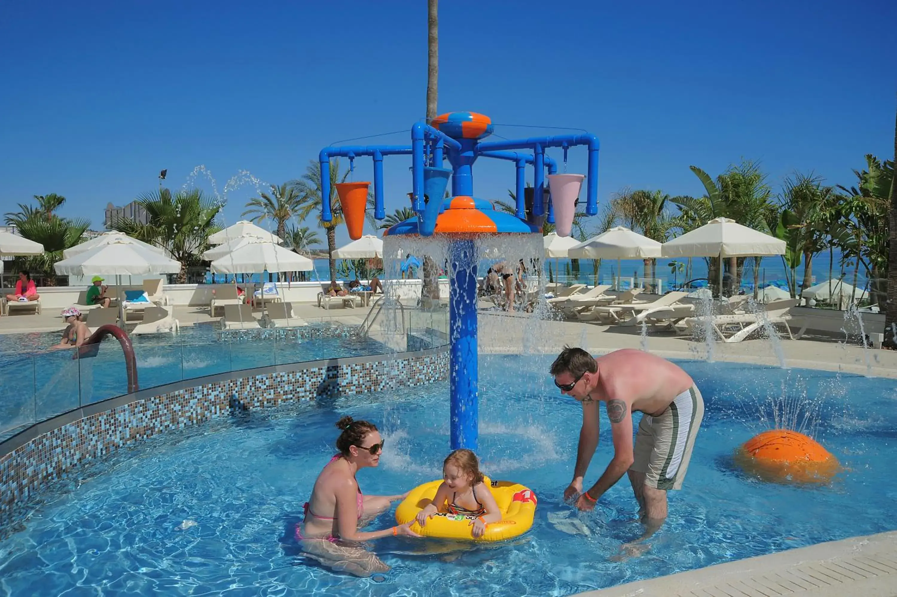 Swimming pool in Nelia Beach Hotel & Spa Swimming pool in Nelia Beach Hotel & Spa
