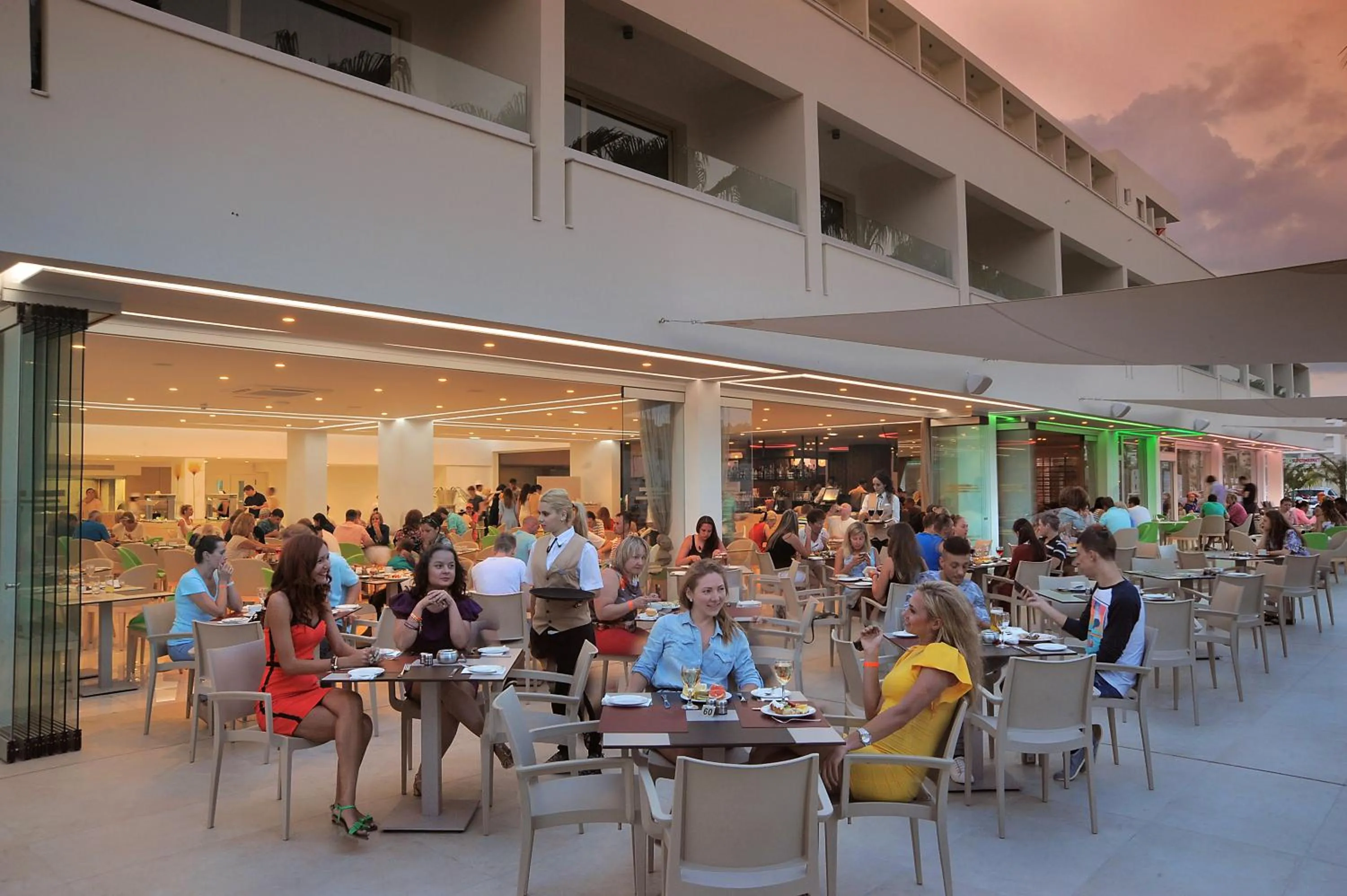 Balcony/Terrace in Nelia Beach Hotel & Spa