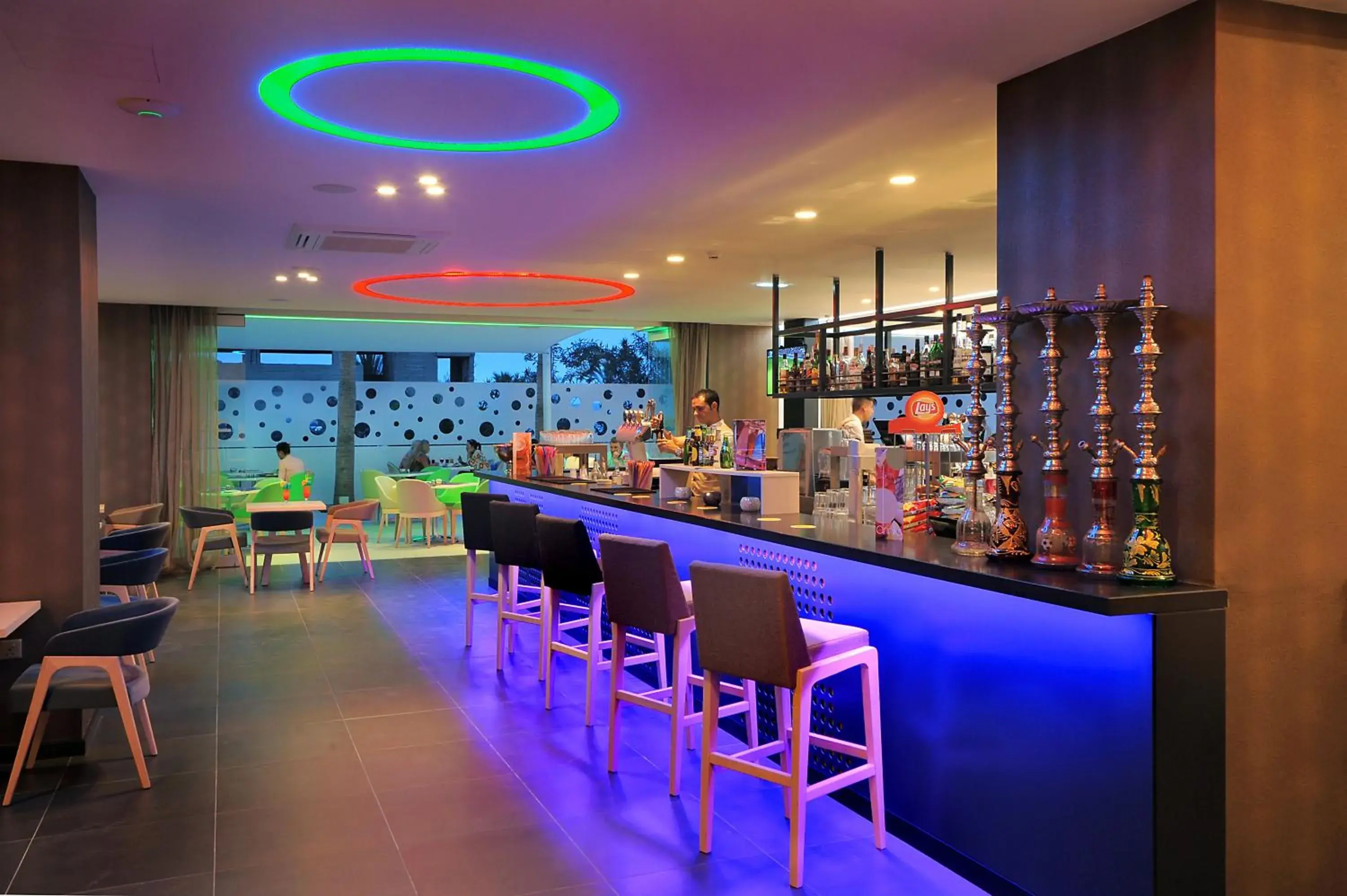 Lounge or bar in Nelia Beach Hotel & Spa Lounge or bar in Nelia Beach Hotel & Spa