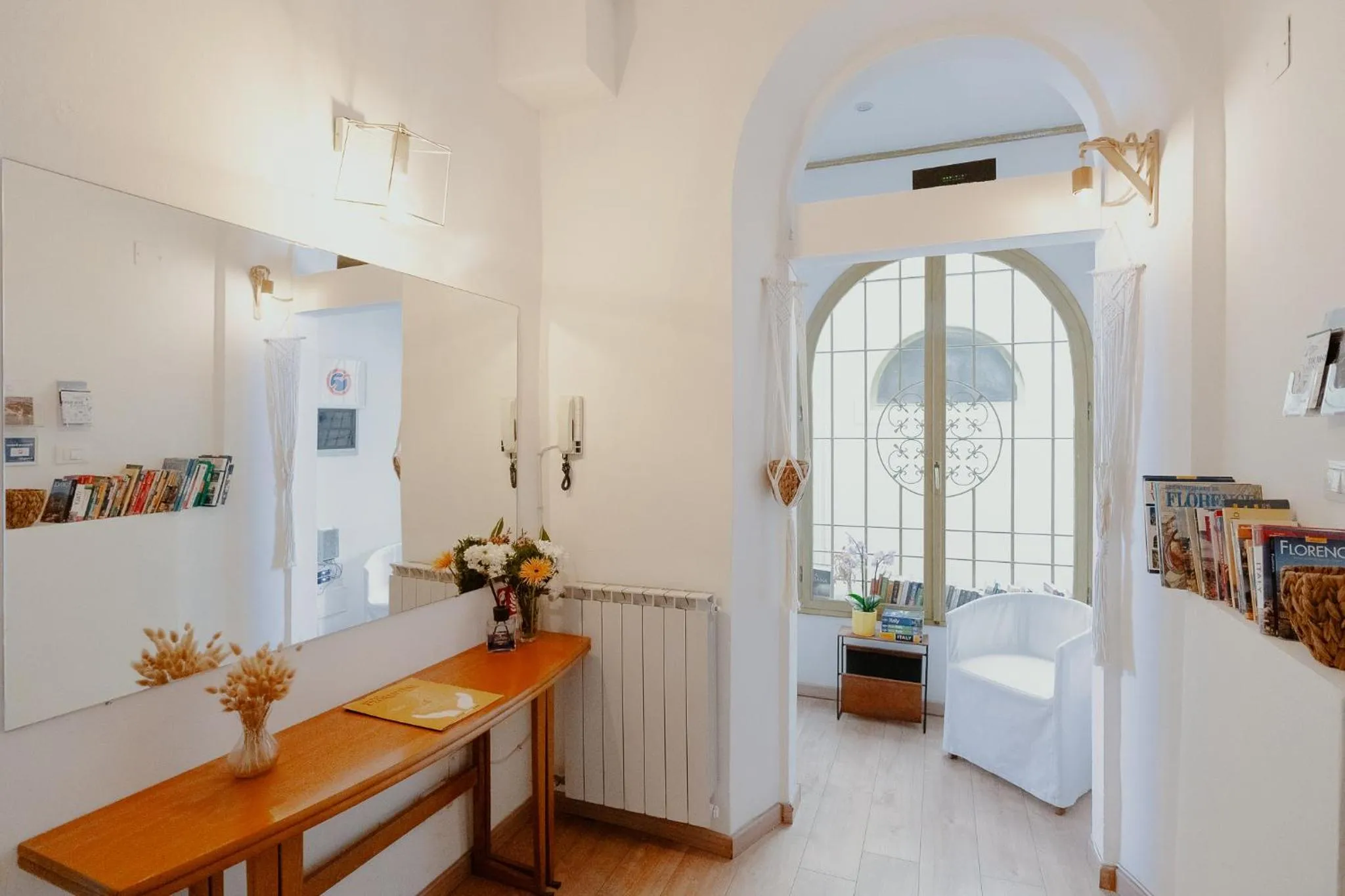 Seating area in Florence Rooms