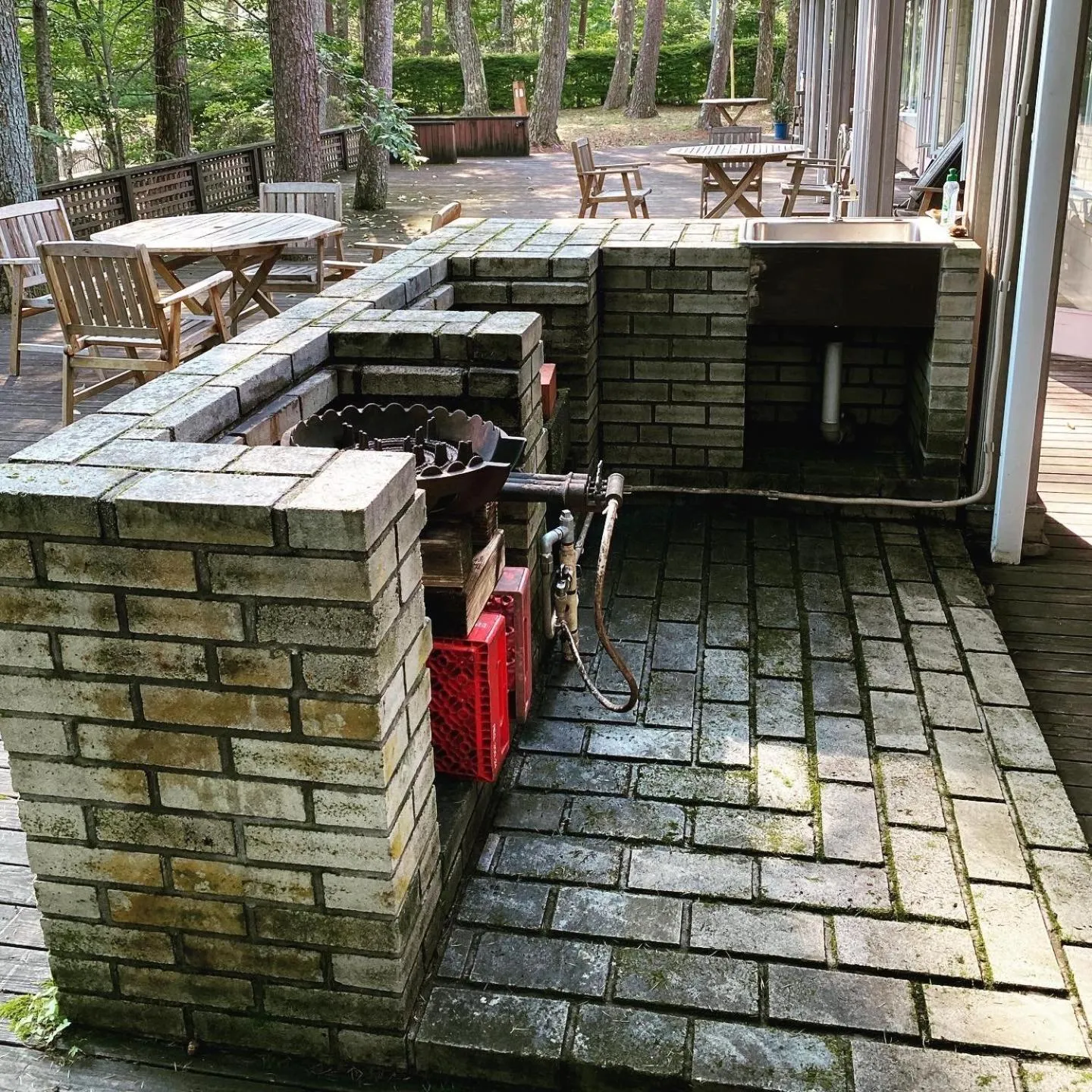 BBQ facilities in Ryosha Tsukiakari