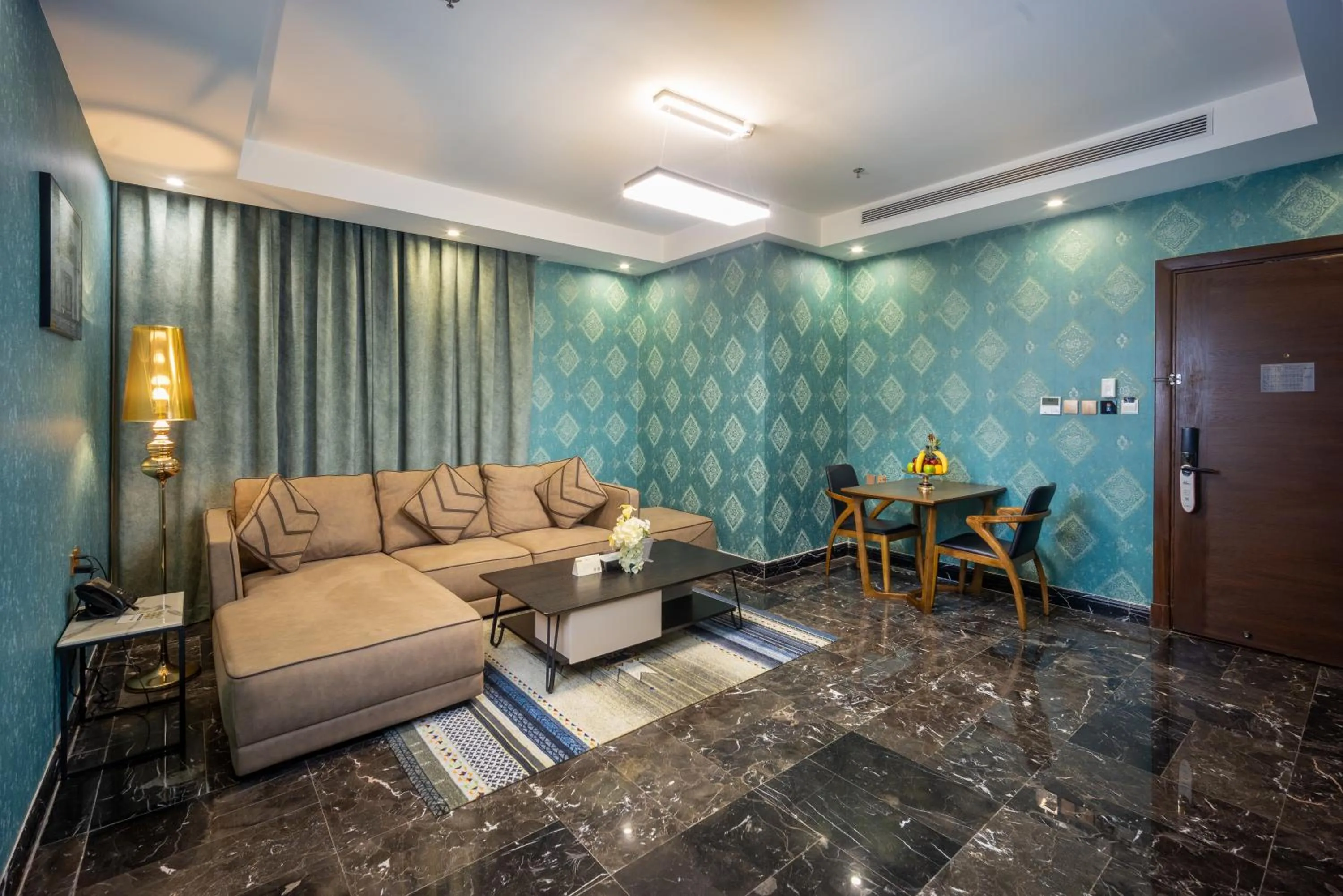 Living room in Donatello Jeddah Hotel