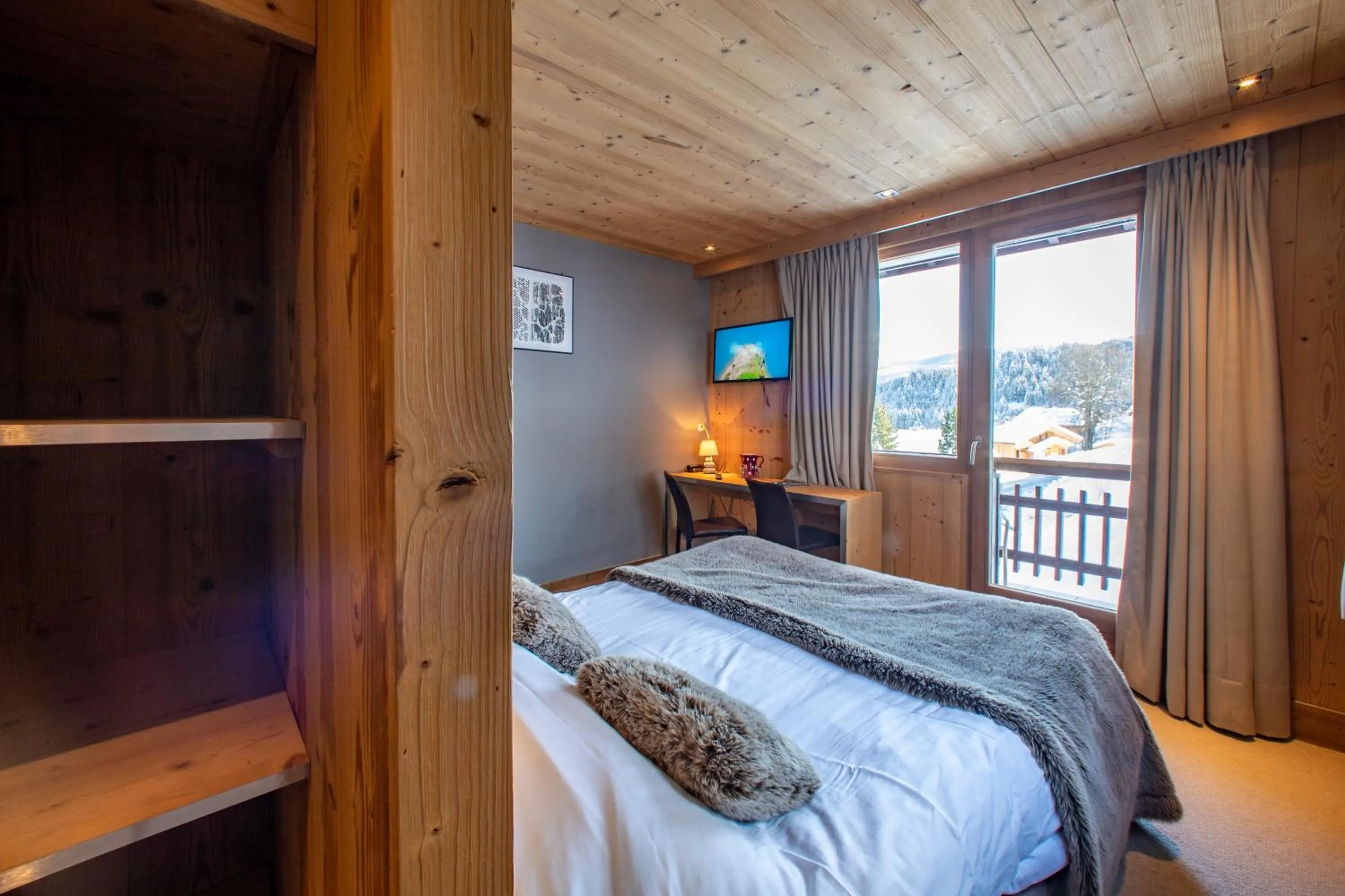 Double Room - Aravis in Chalet-Hôtel Les Rhodos