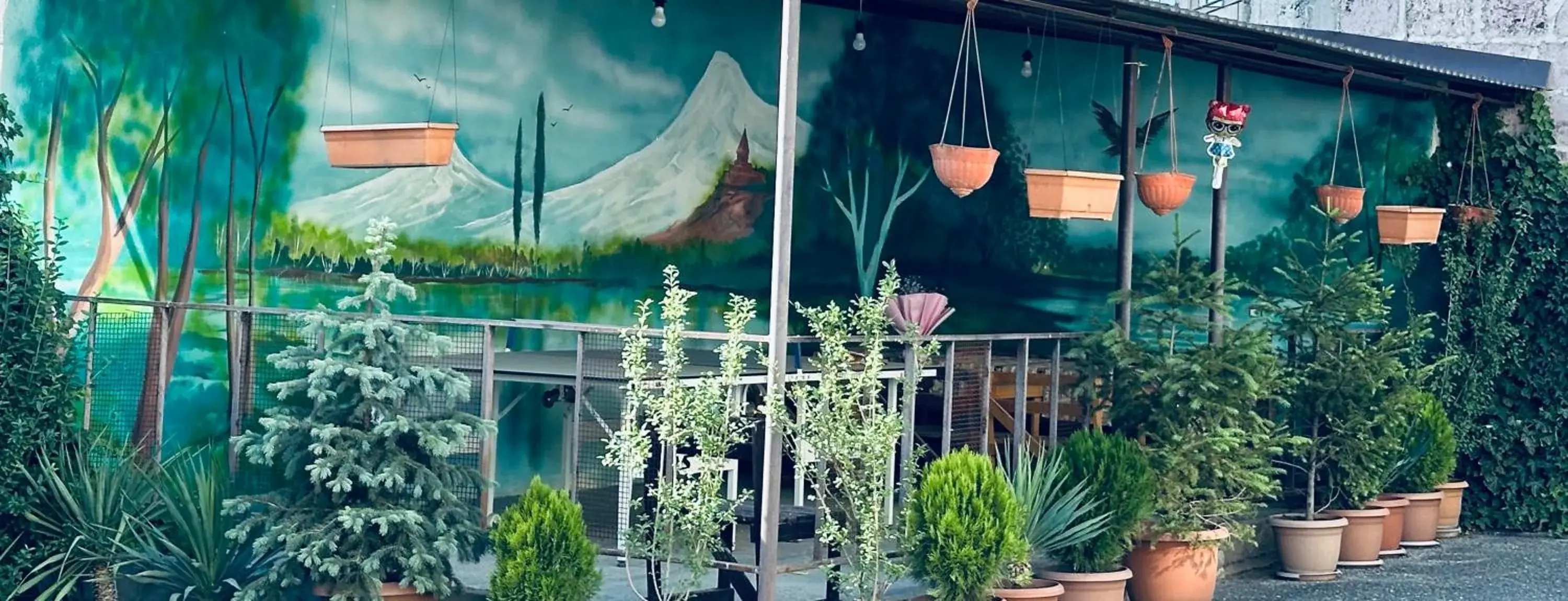 Inner courtyard view in ALEM Hotel Inner courtyard view in ALEM Hotel