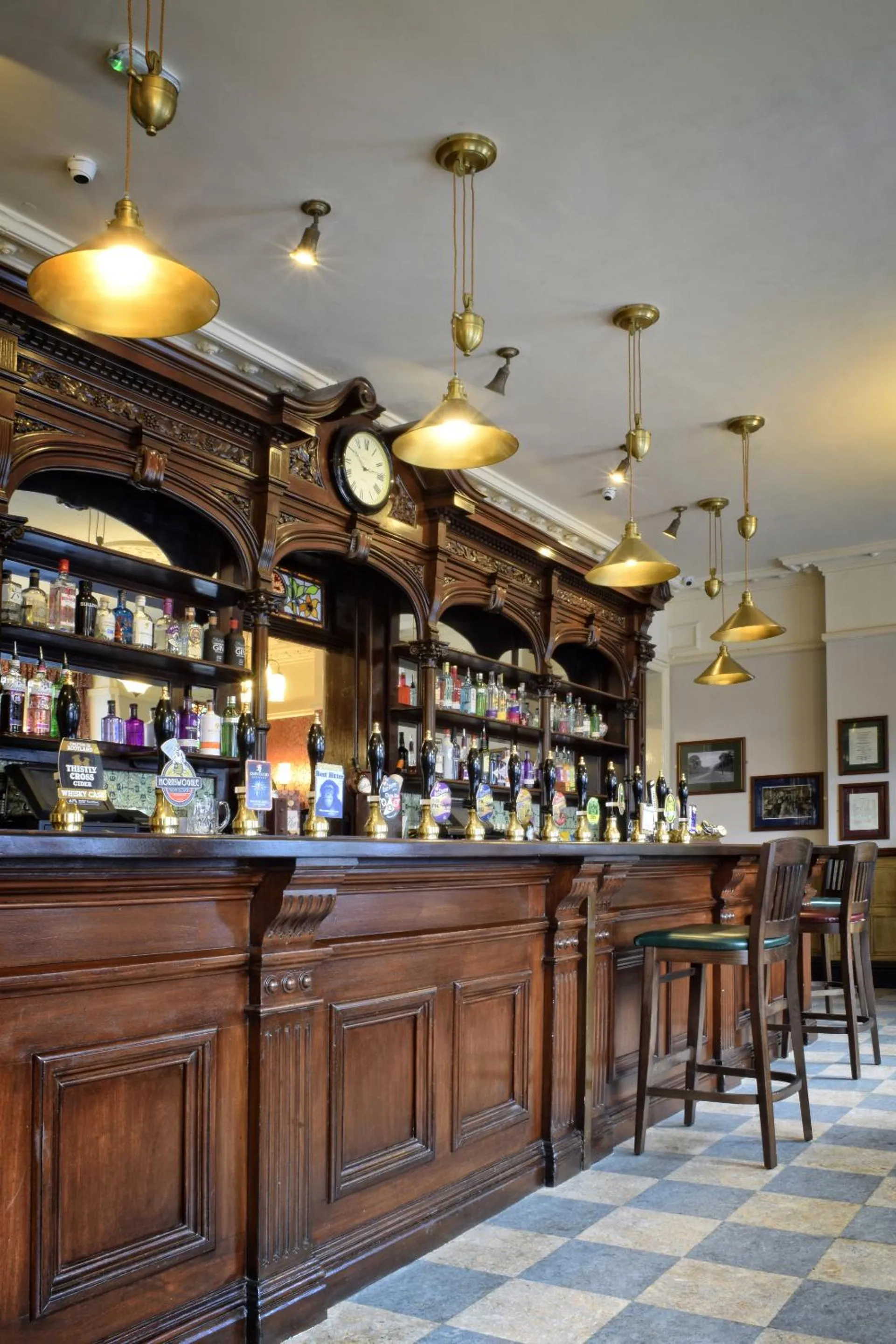 Lounge or bar in The Seven Stars