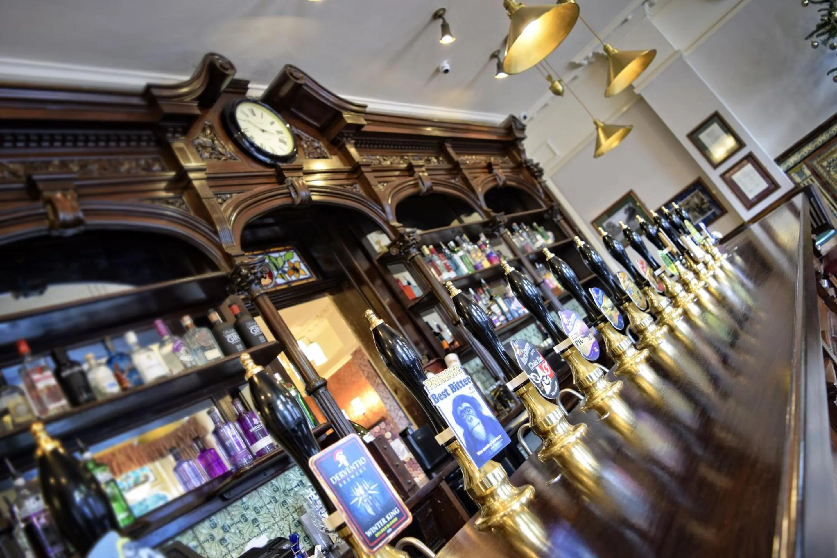 Lounge or bar in The Seven Stars