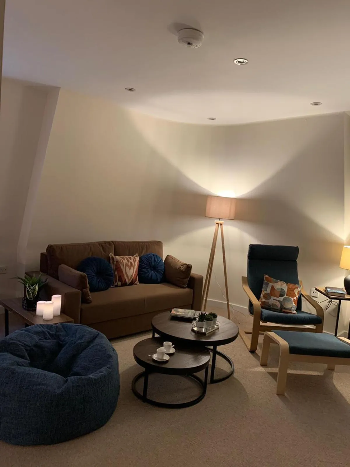 Seating area in The Riding Gate Apartment