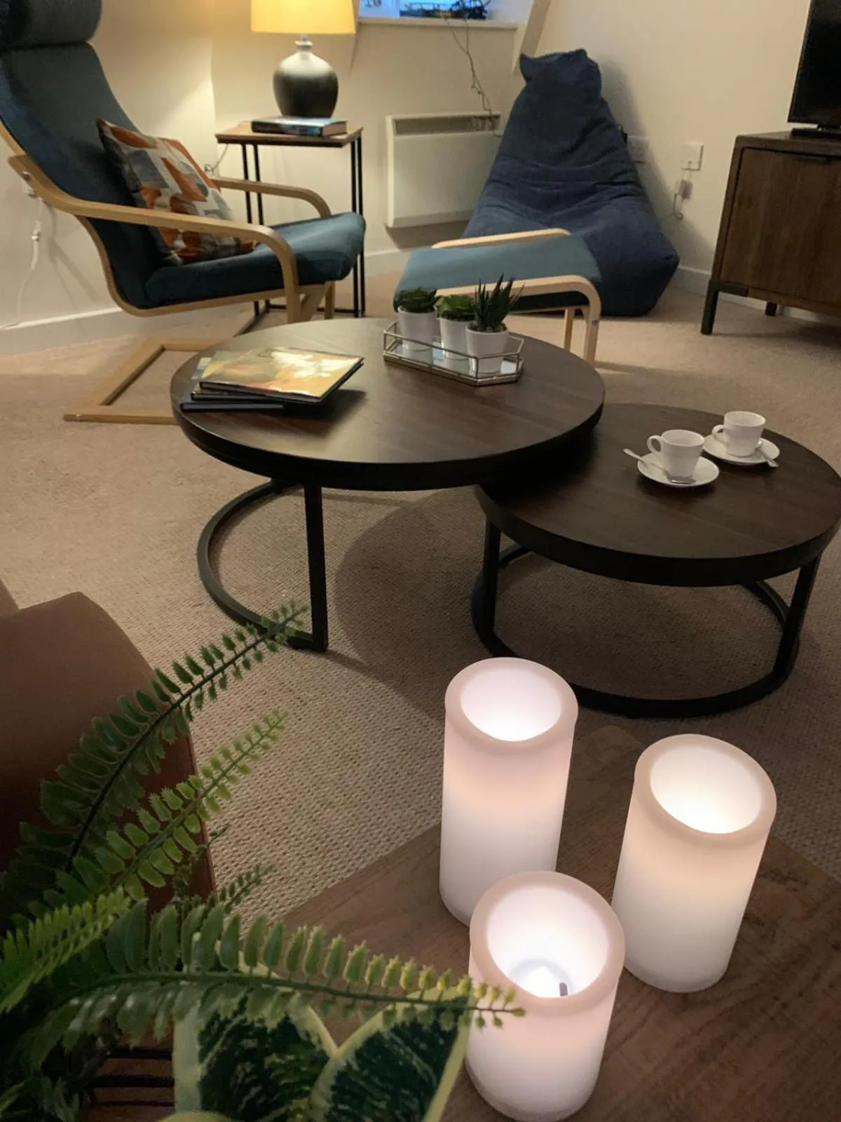 Living room in The Riding Gate Apartment