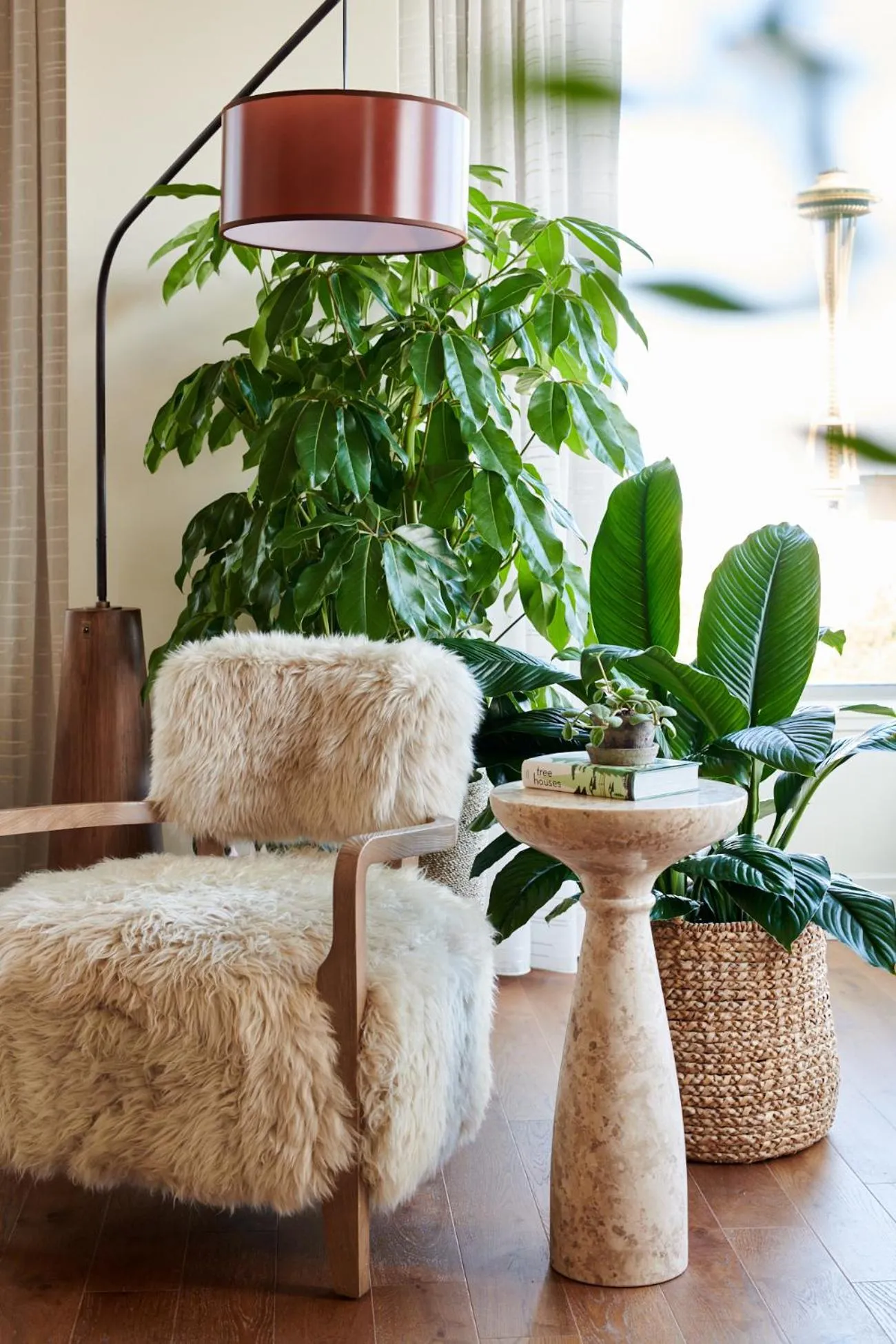 Living room in 1 Hotel Seattle