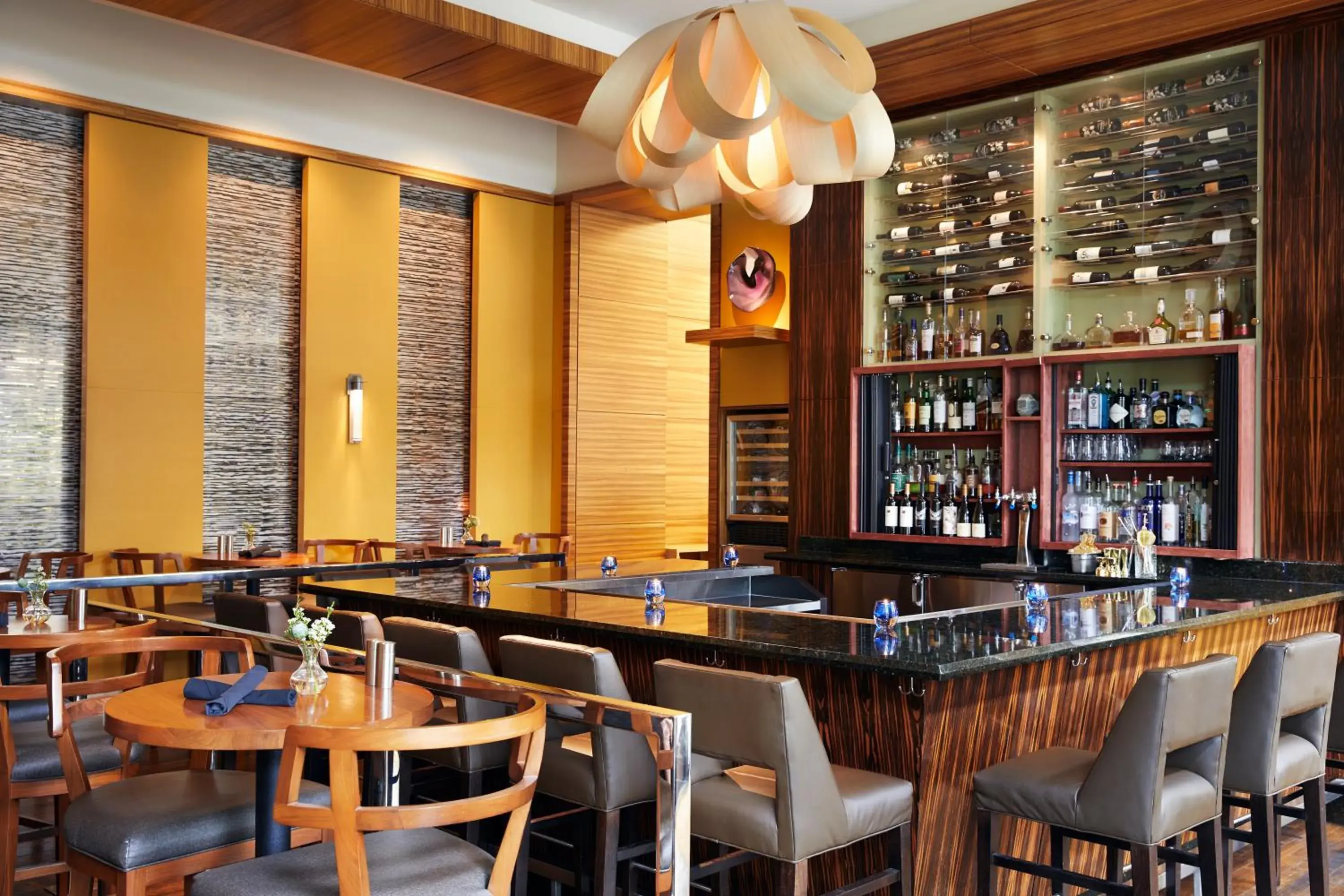 Lounge or bar in Pan Pacific Seattle Lounge or bar in Pan Pacific Seattle