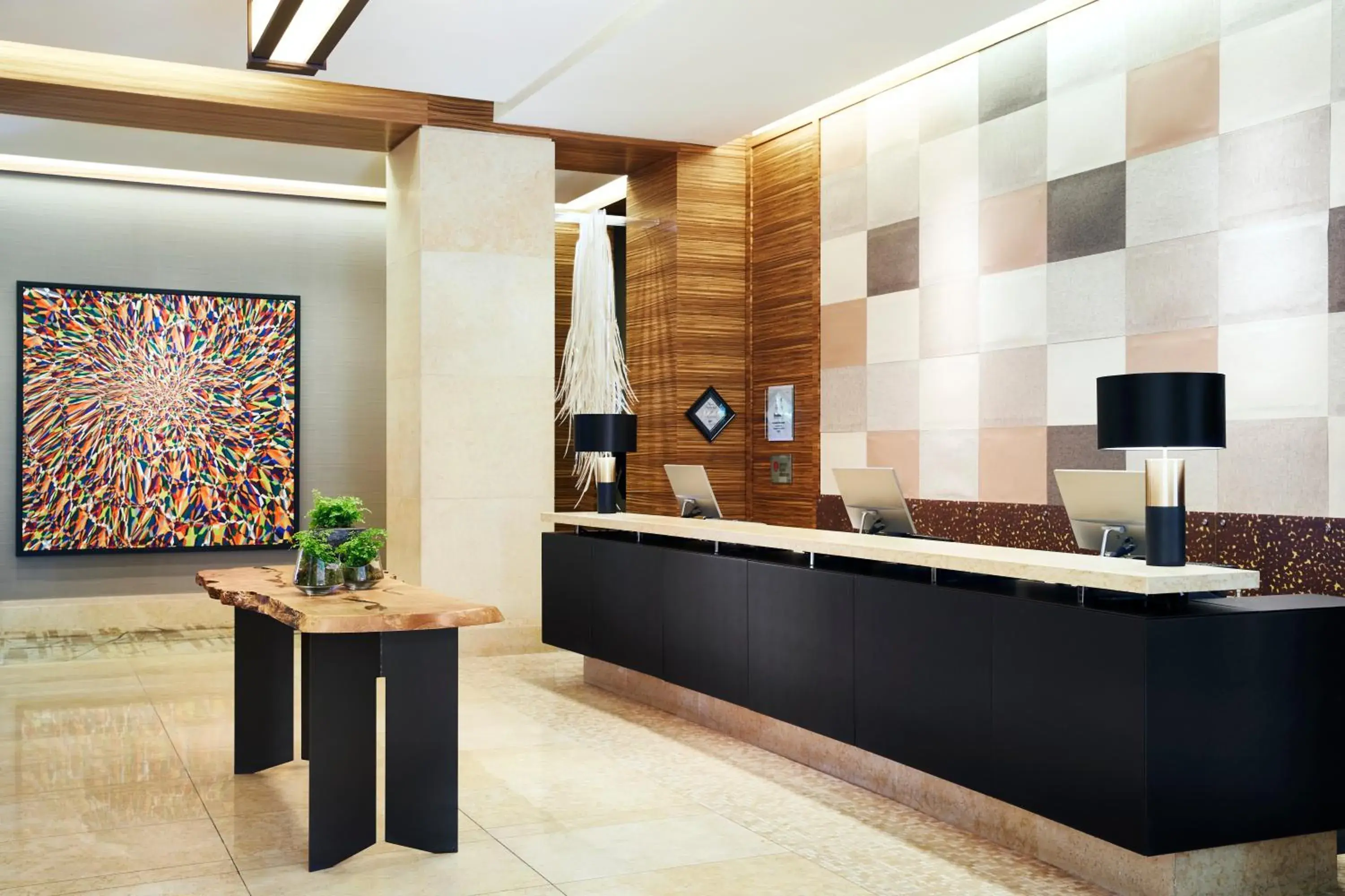 Lobby or reception in Pan Pacific Seattle Lobby or reception in Pan Pacific Seattle