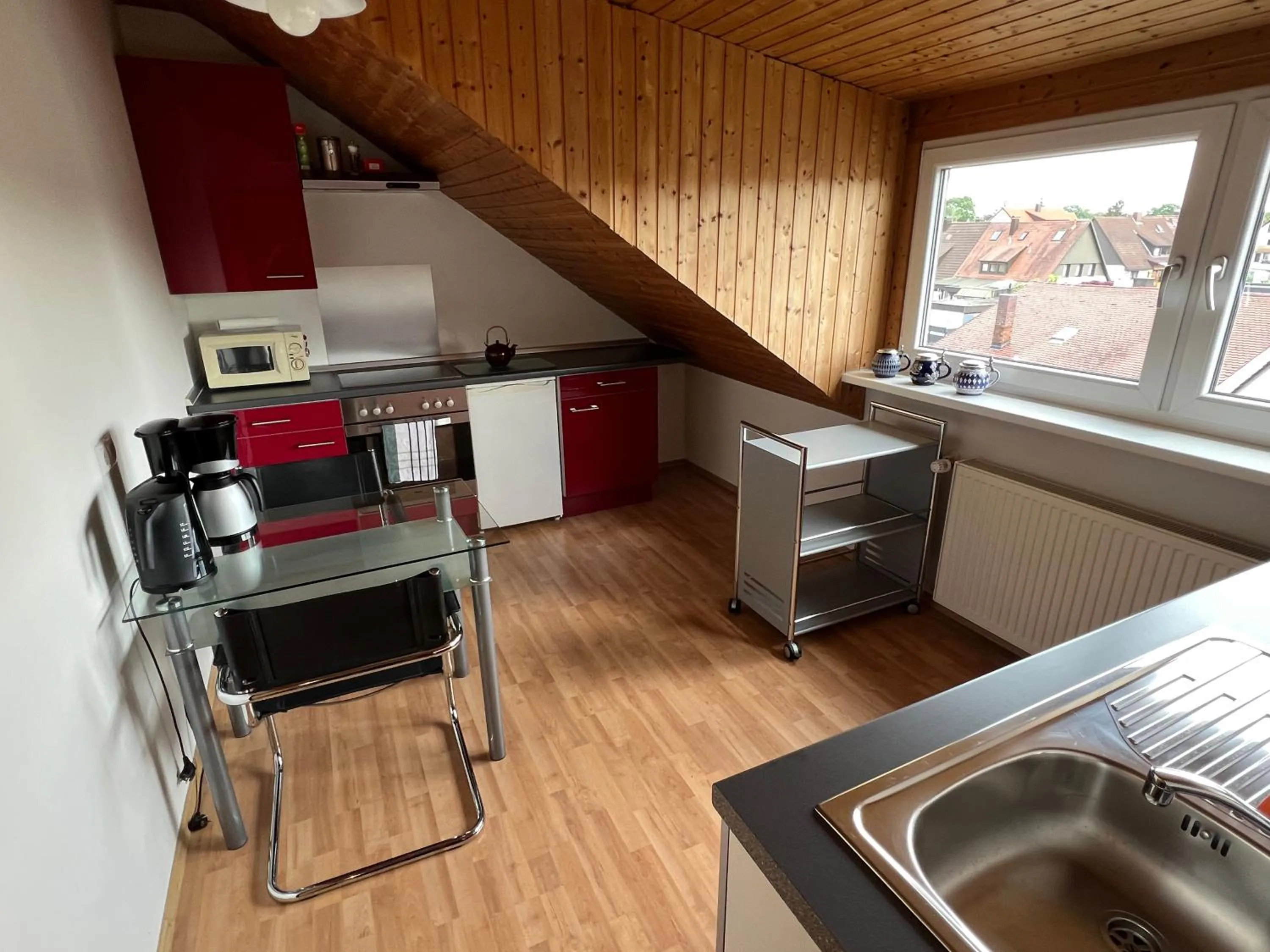 kitchen in Apartment Nürnberg